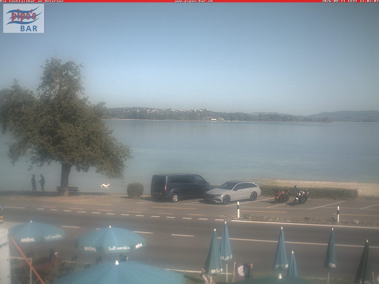 Archiv Foto Webcam Berlingen - Blick auf den Untersee
