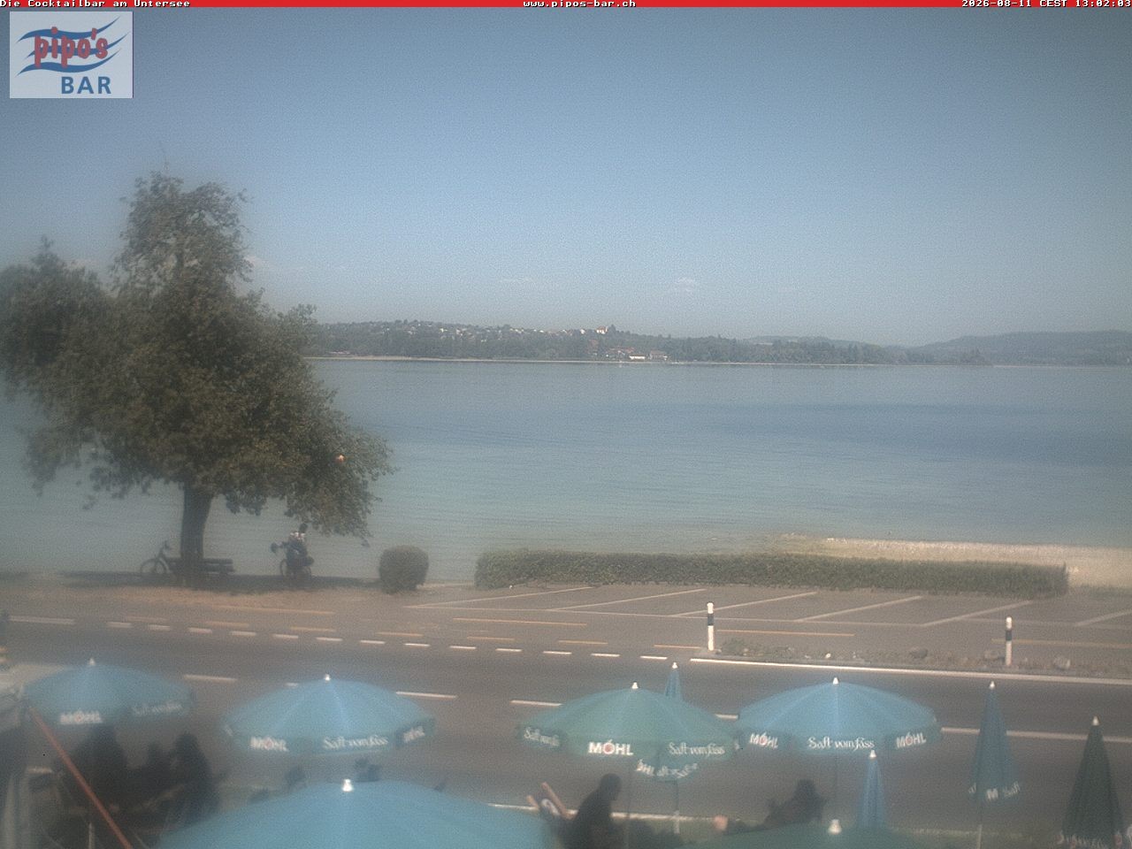 Archiv Foto Webcam Berlingen - Blick auf den Untersee