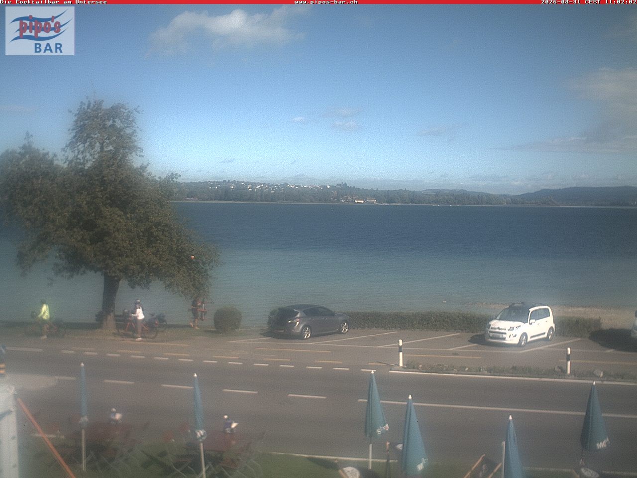 Archiv Foto Webcam Berlingen - Blick auf den Untersee