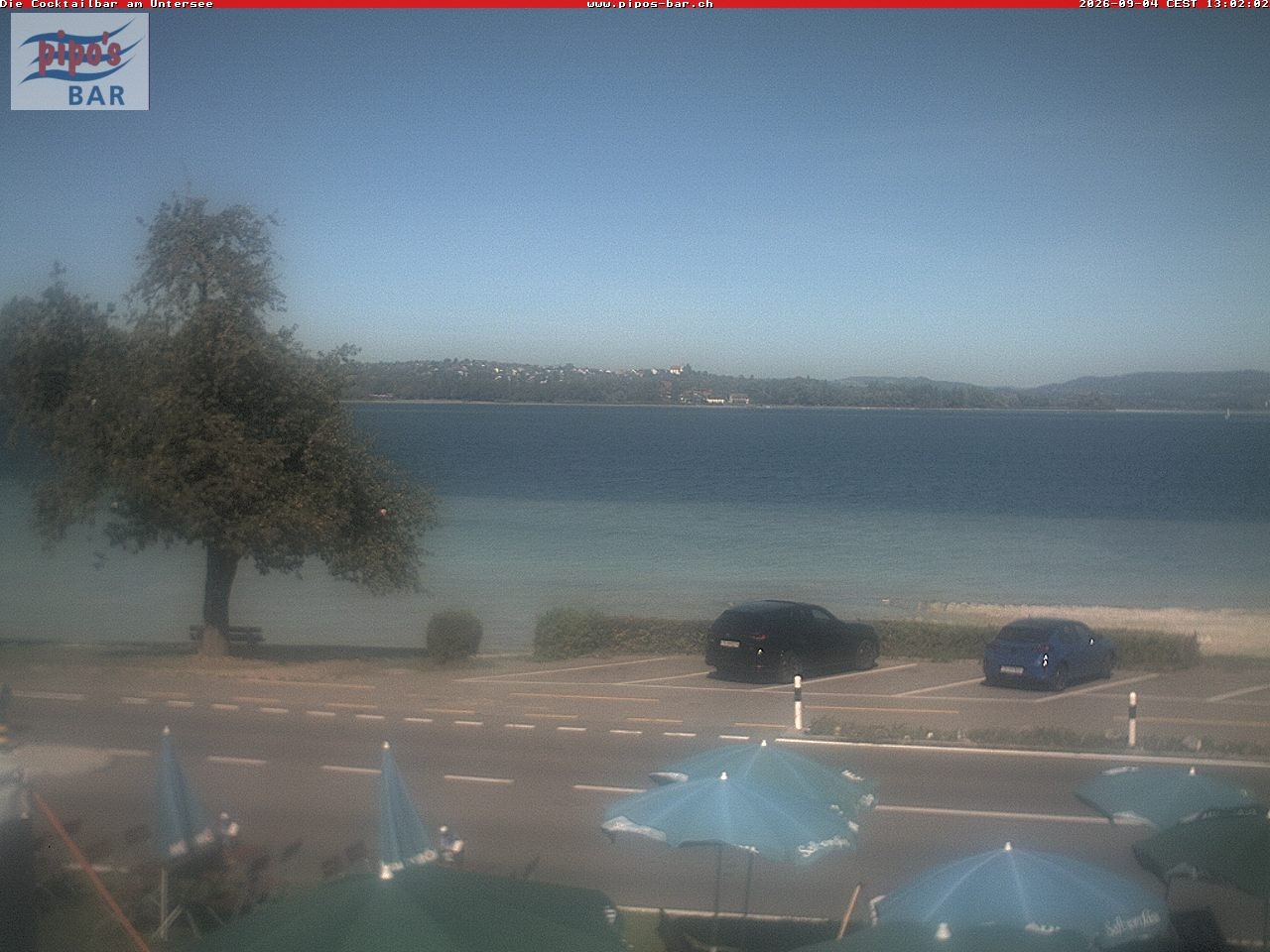 Archiv Foto Webcam Berlingen - Blick auf den Untersee
