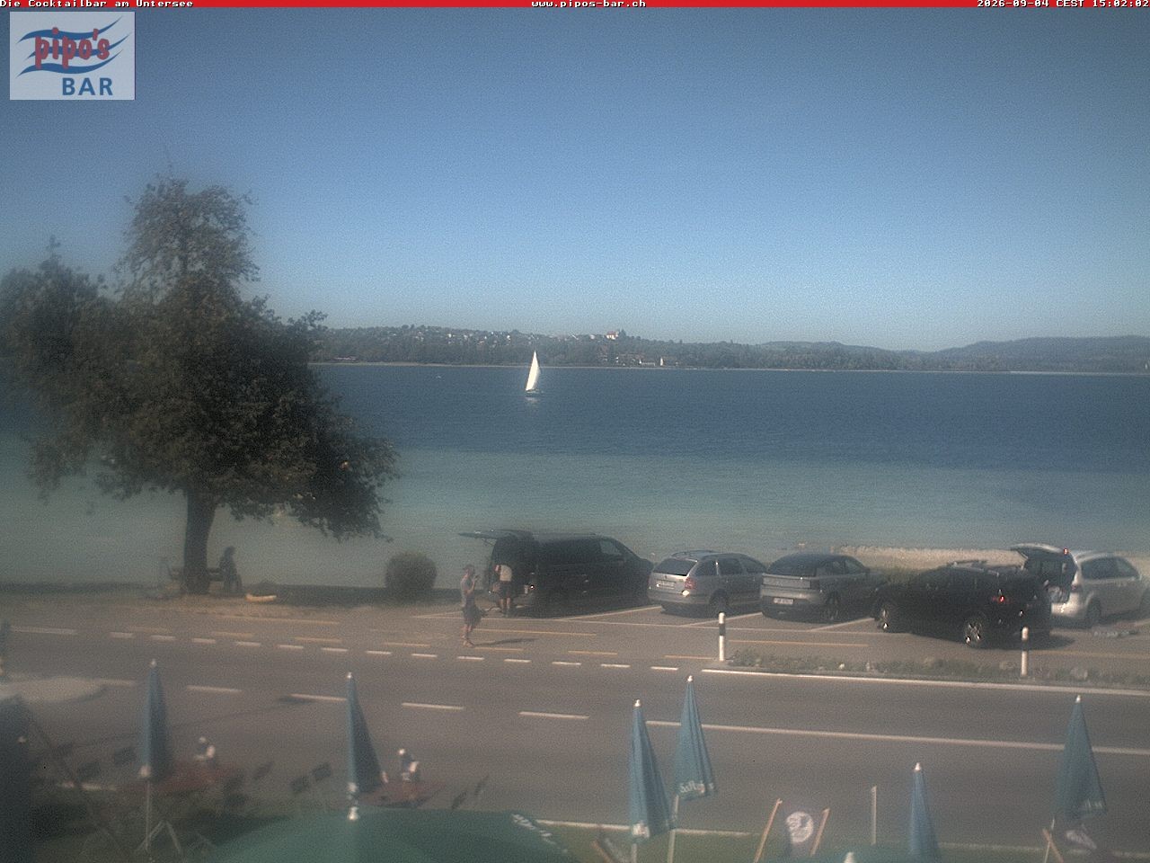 Archiv Foto Webcam Berlingen - Blick auf den Untersee