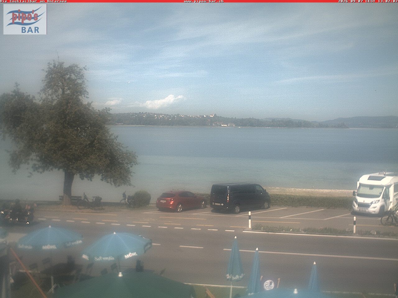 Archiv Foto Webcam Berlingen - Blick auf den Untersee