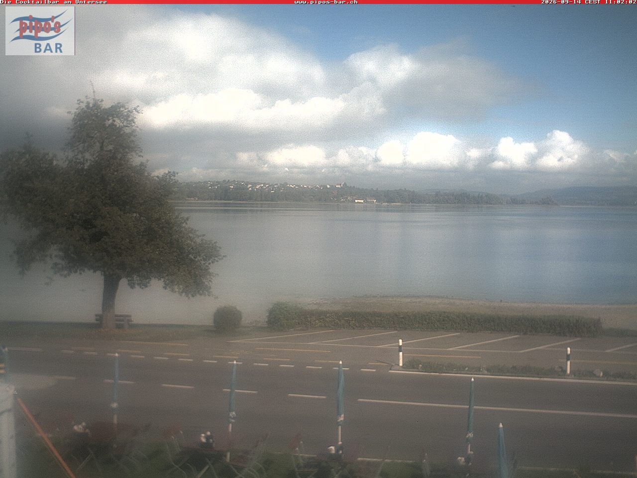 Archiv Foto Webcam Berlingen - Blick auf den Untersee