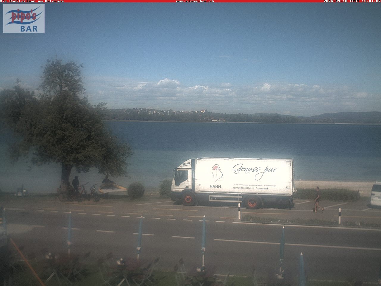 Archiv Foto Webcam Berlingen - Blick auf den Untersee
