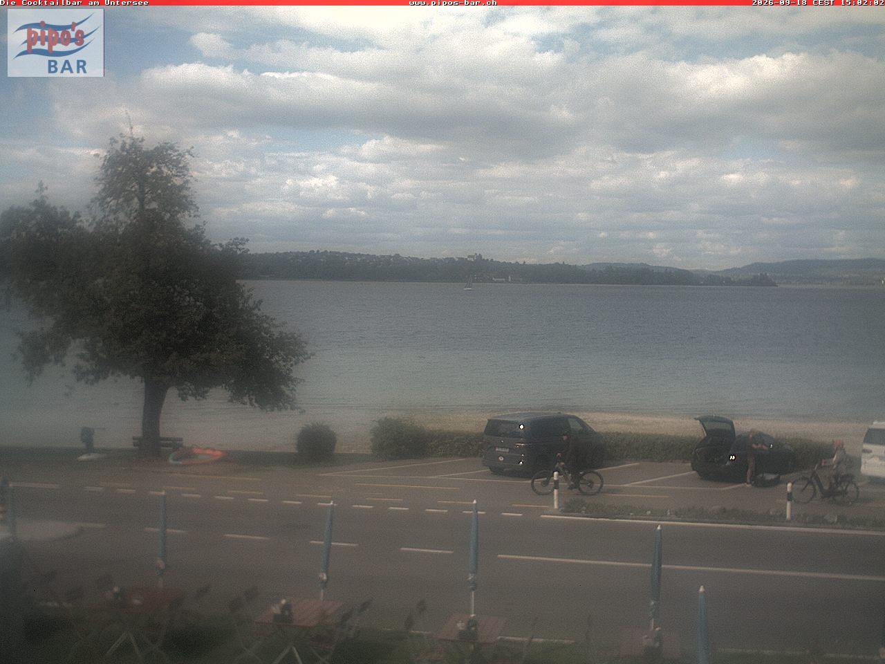 Archiv Foto Webcam Berlingen - Blick auf den Untersee
