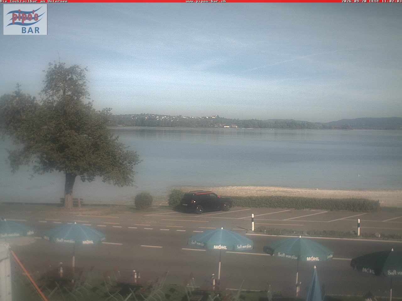 Archiv Foto Webcam Berlingen - Blick auf den Untersee