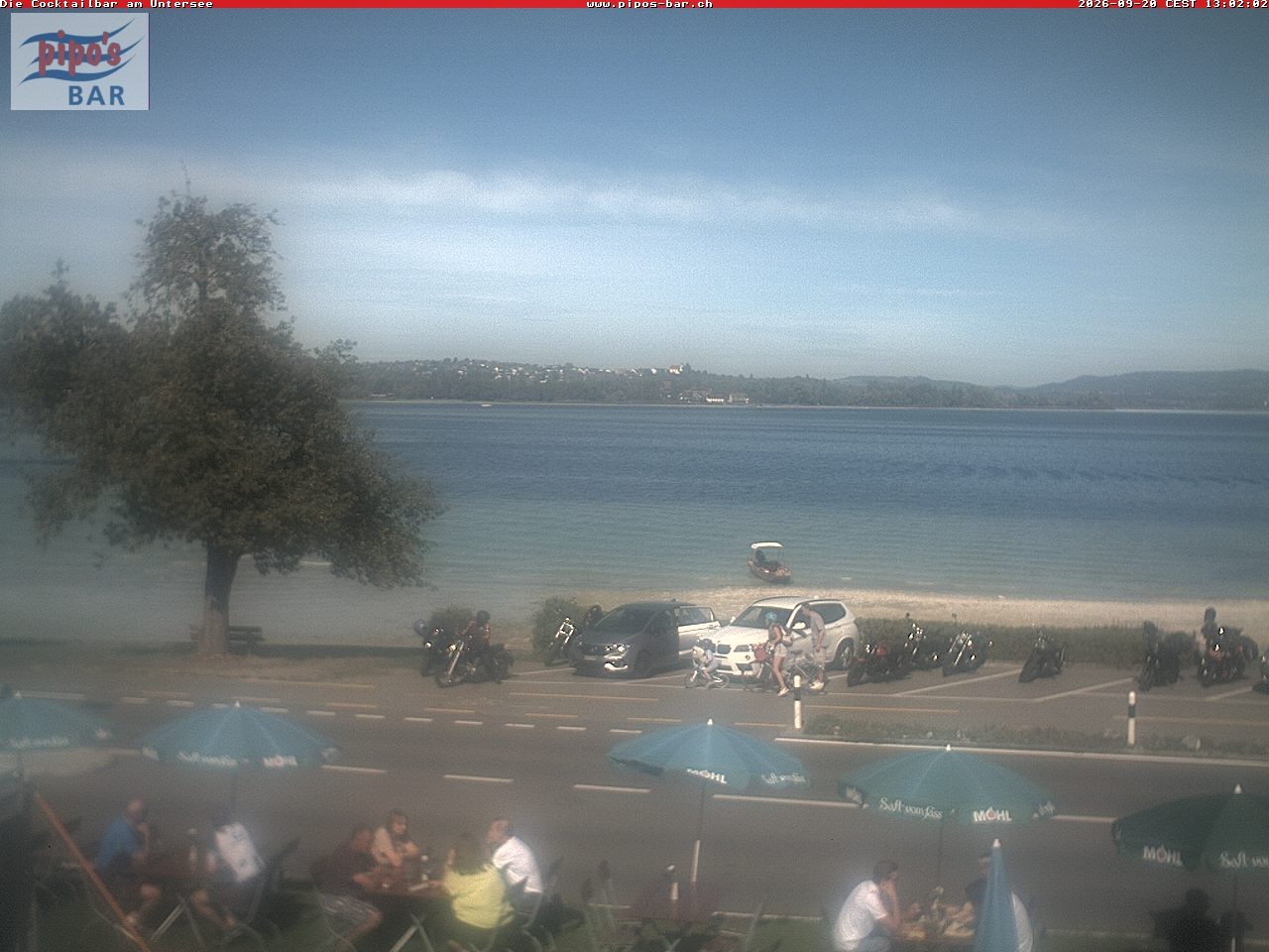 Archiv Foto Webcam Berlingen - Blick auf den Untersee