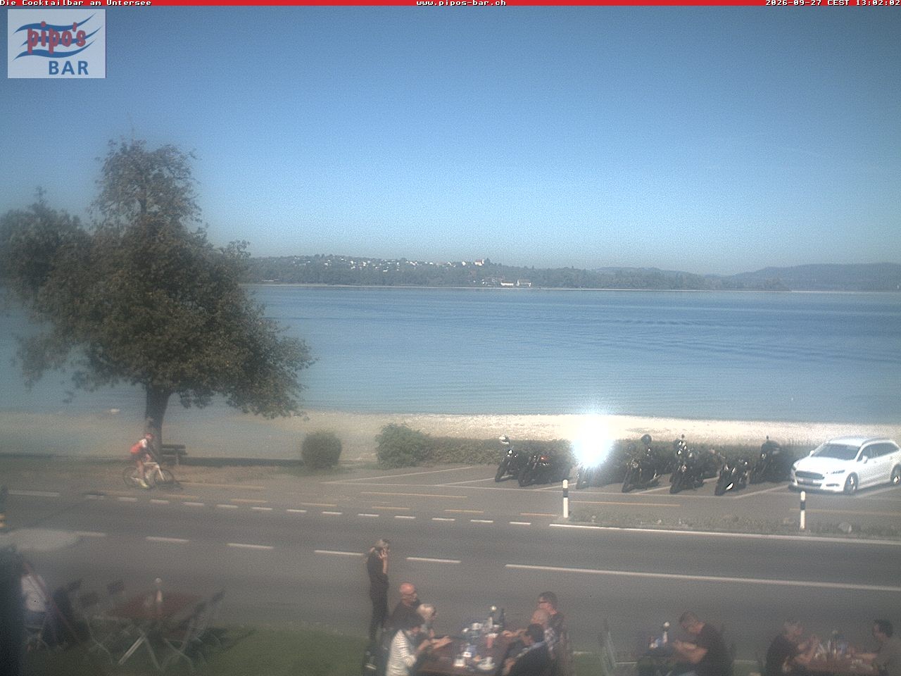 Archiv Foto Webcam Berlingen - Blick auf den Untersee