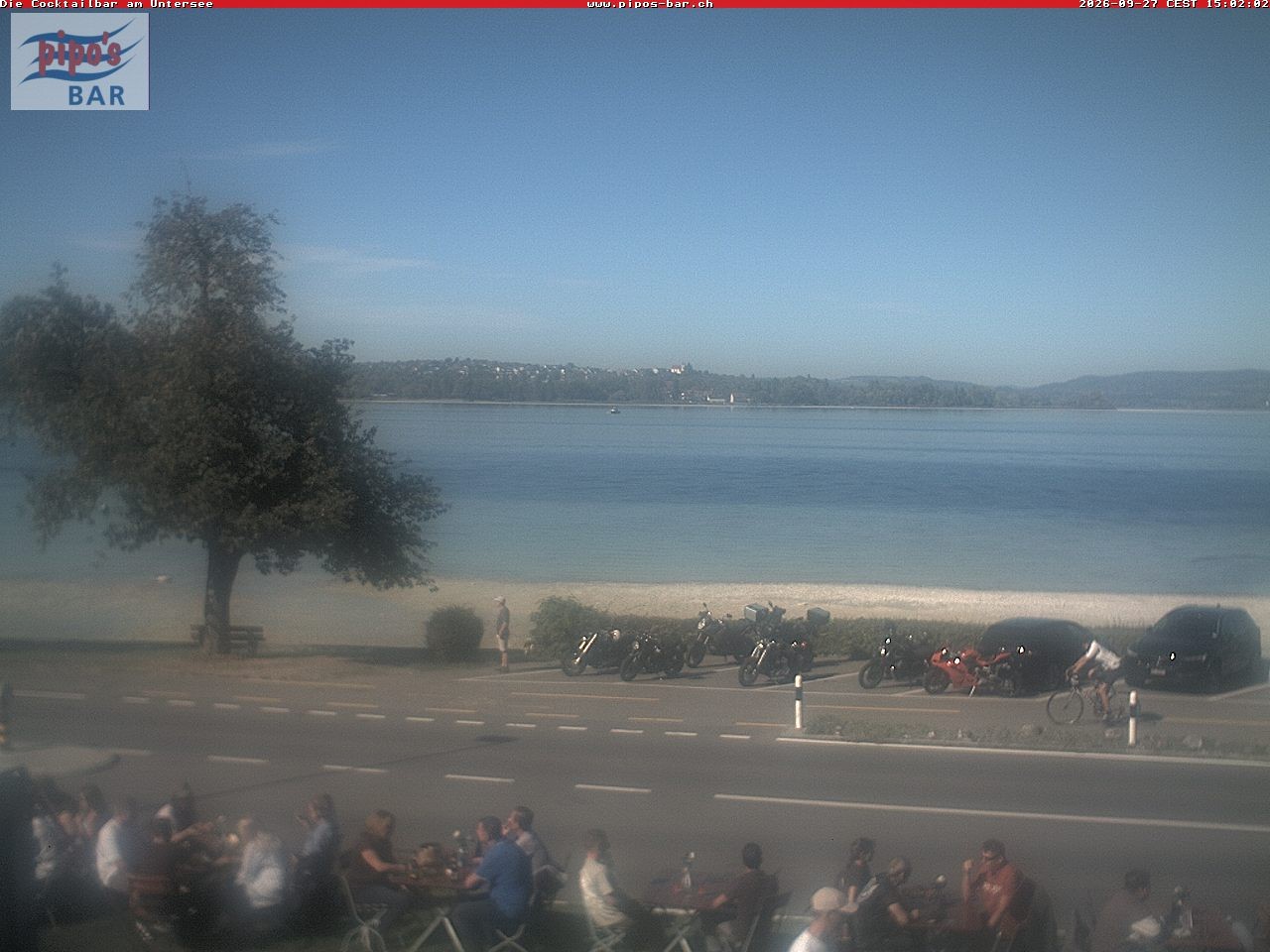 Archiv Foto Webcam Berlingen - Blick auf den Untersee
