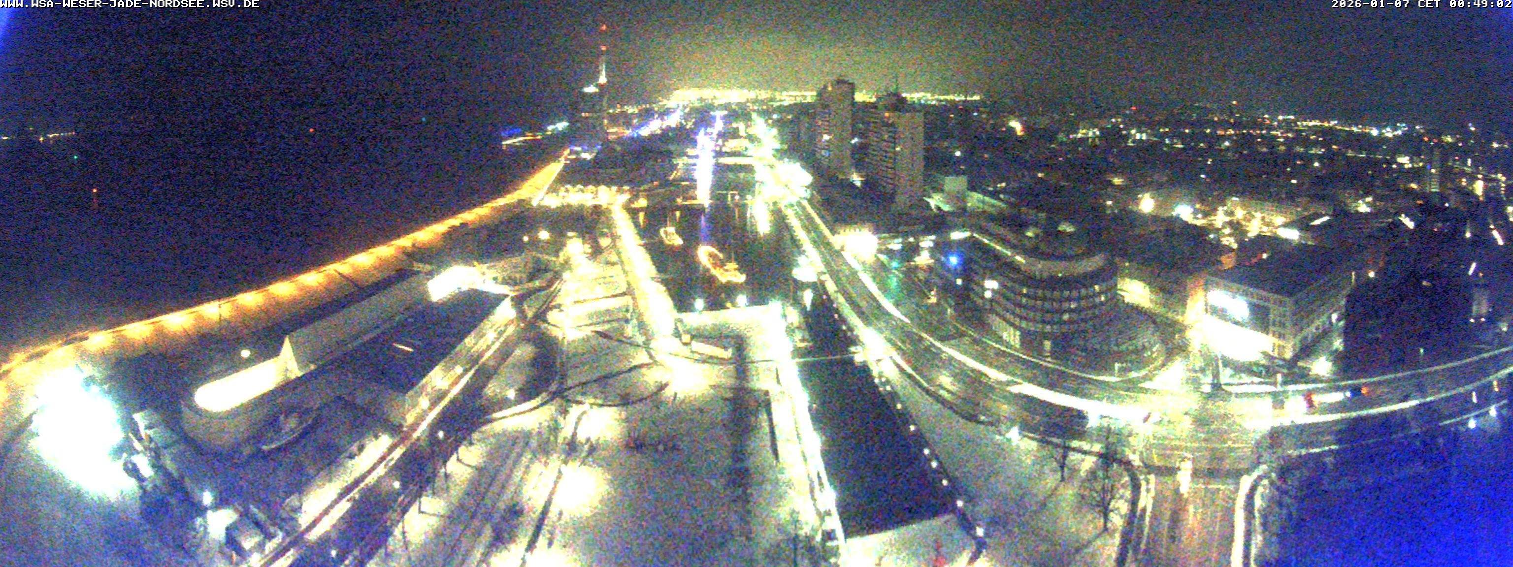 Archiv Foto Webcam Bremerhaven: Alter und Neuer Hafen