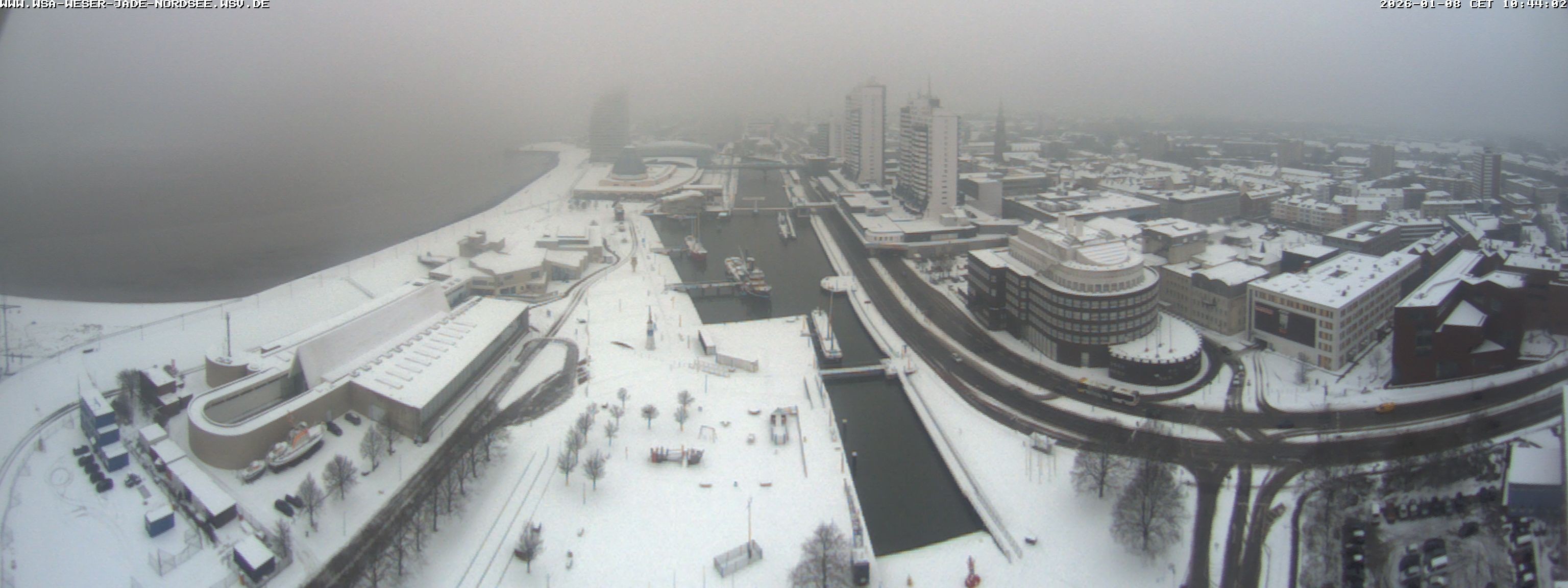 Archiv Foto Webcam Bremerhaven: Alter und Neuer Hafen
