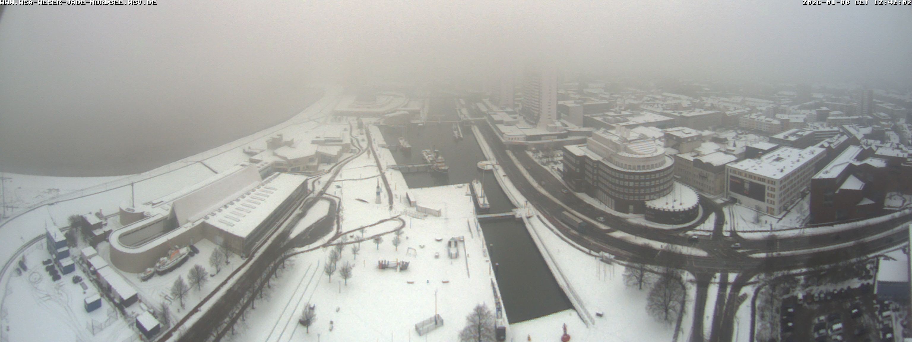 Archiv Foto Webcam Bremerhaven: Alter und Neuer Hafen