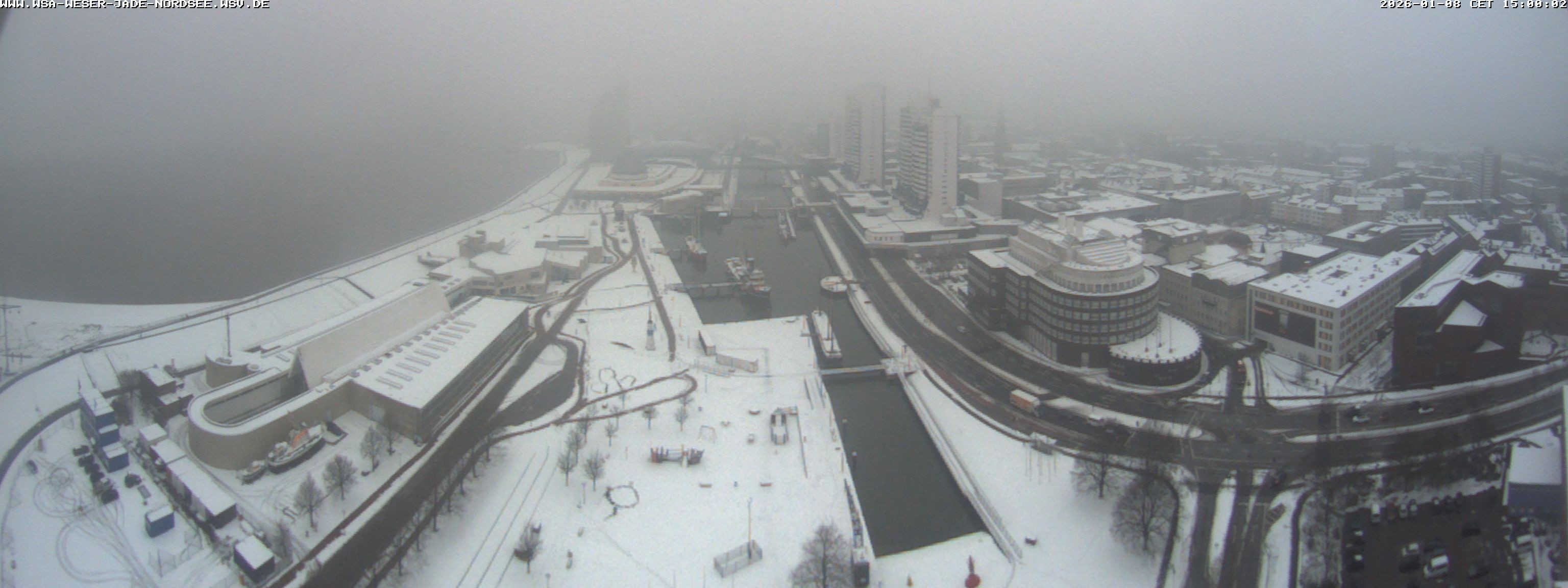 Archiv Foto Webcam Bremerhaven: Alter und Neuer Hafen