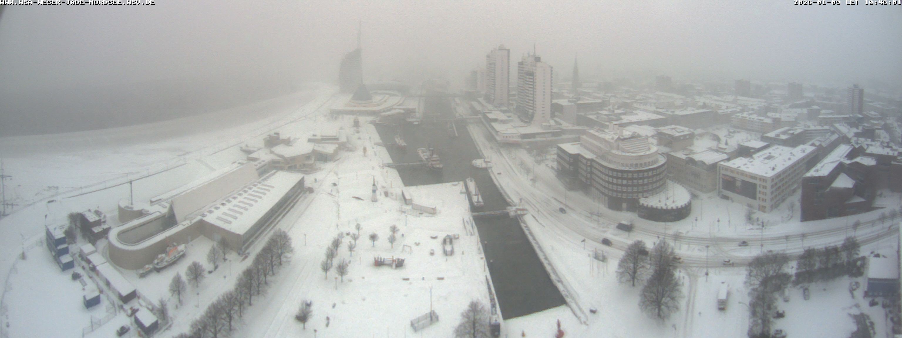 Archiv Foto Webcam Bremerhaven: Alter und Neuer Hafen
