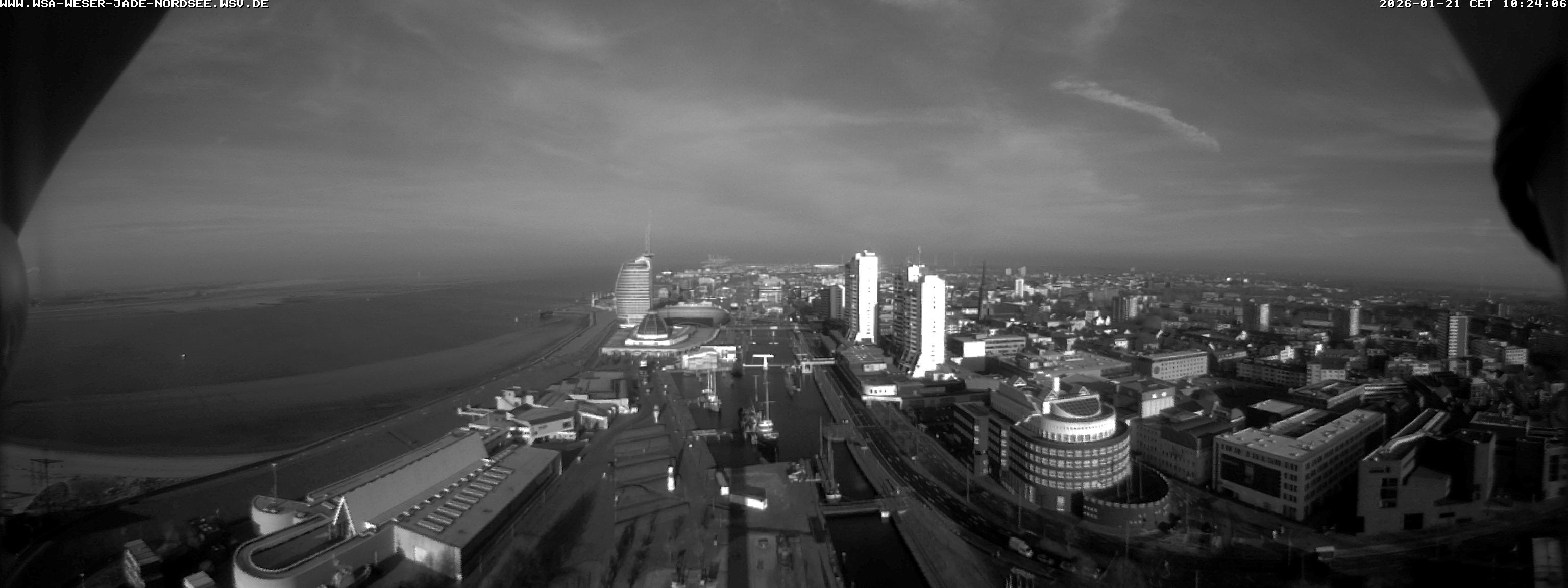 Archiv Foto Webcam Bremerhaven: Alter und Neuer Hafen