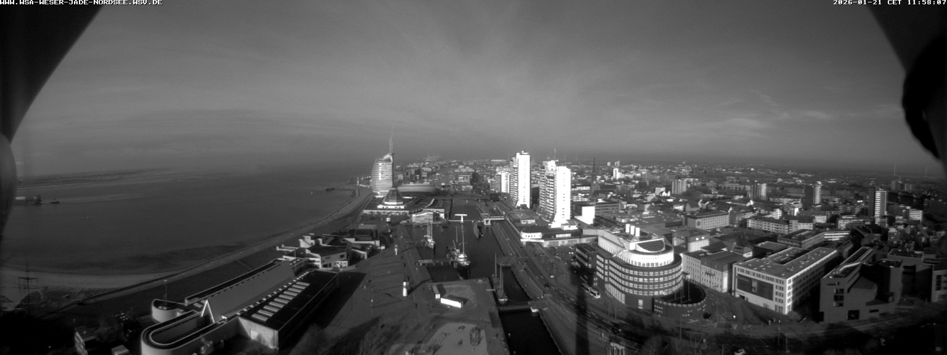 Archiv Foto Webcam Bremerhaven: Alter und Neuer Hafen