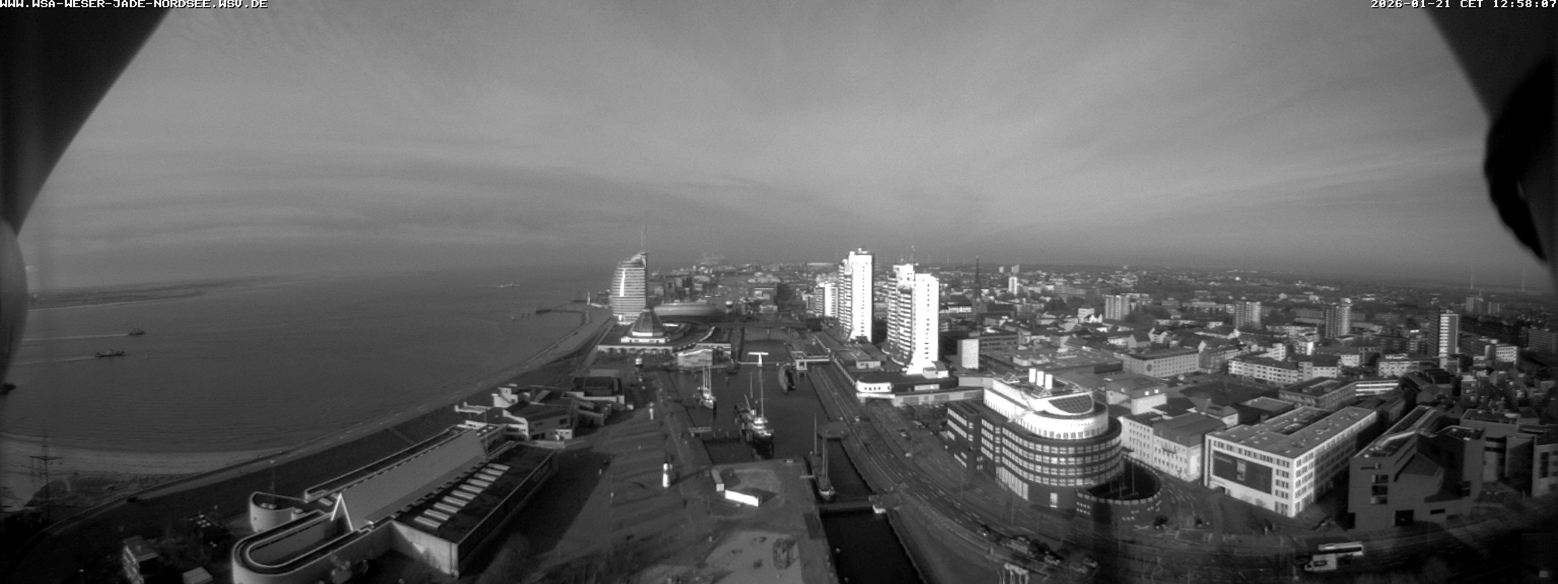 Archiv Foto Webcam Bremerhaven: Alter und Neuer Hafen