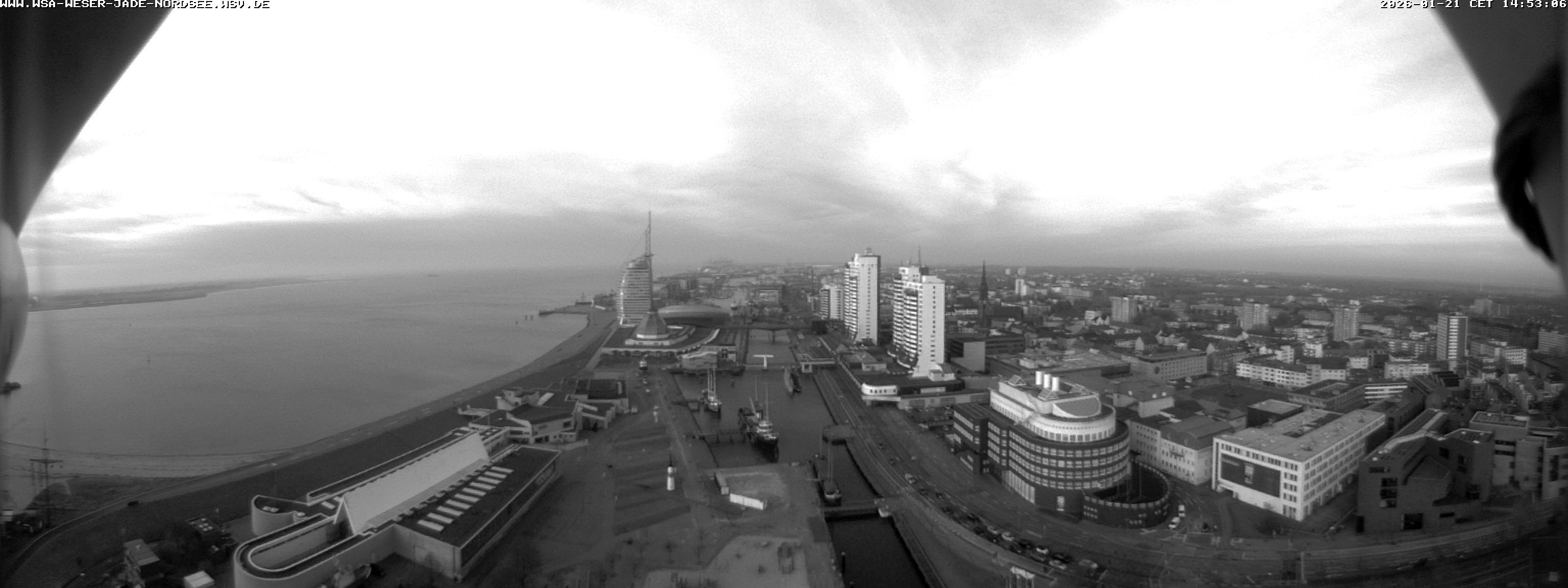 Archiv Foto Webcam Bremerhaven: Alter und Neuer Hafen