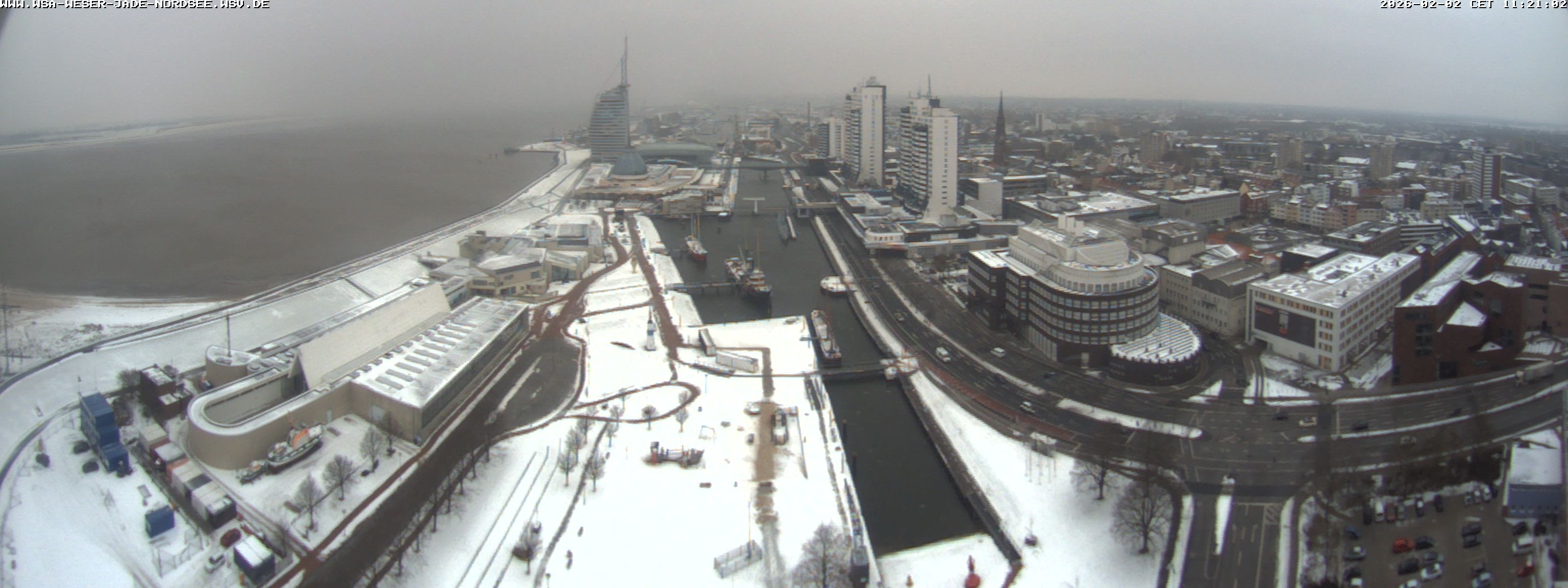 Archiv Foto Webcam Bremerhaven: Alter und Neuer Hafen