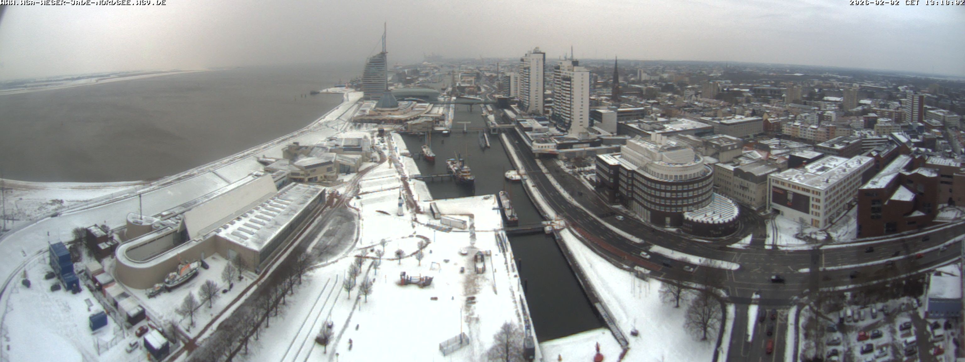 Archiv Foto Webcam Bremerhaven: Alter und Neuer Hafen