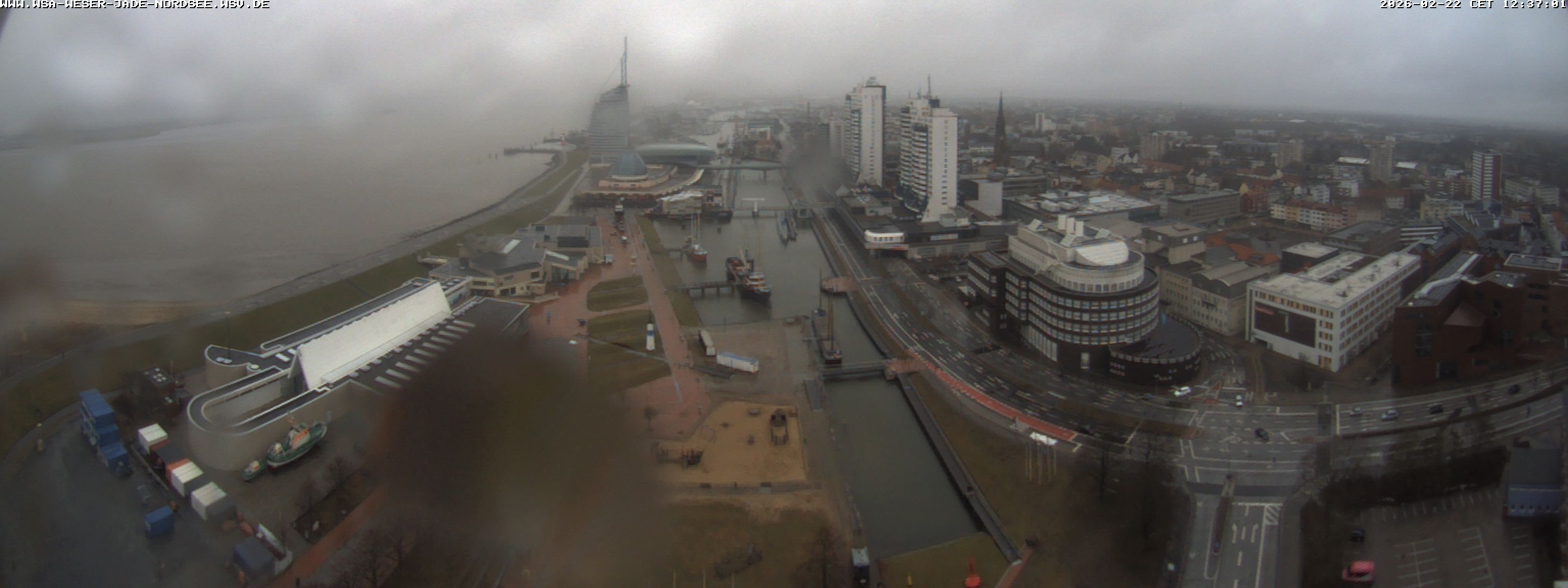 Archiv Foto Webcam Bremerhaven: Alter und Neuer Hafen