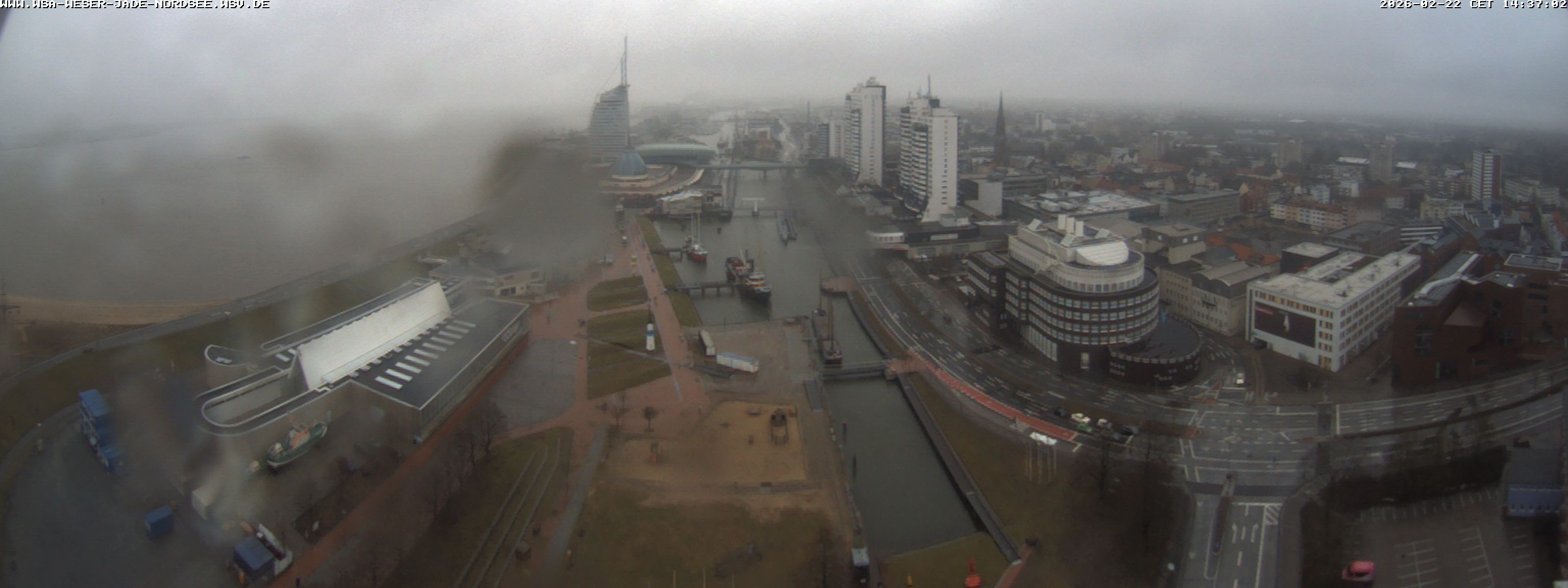 Archiv Foto Webcam Bremerhaven: Alter und Neuer Hafen