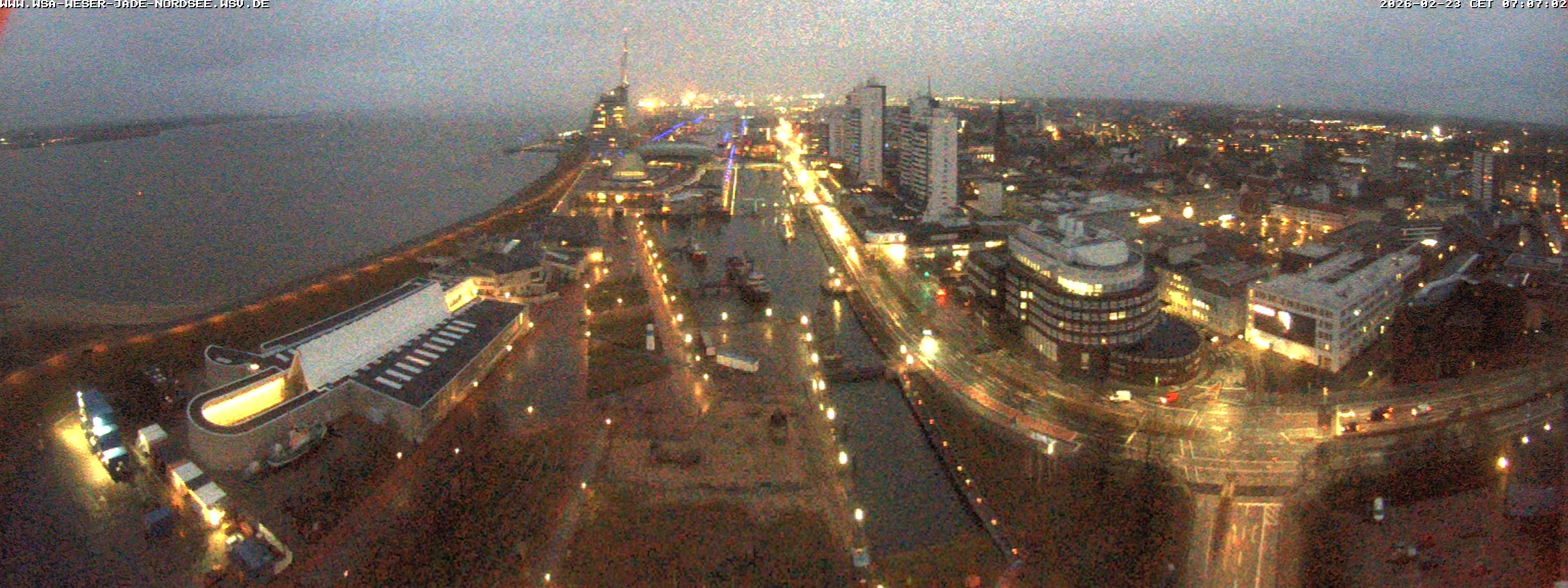 Archiv Foto Webcam Bremerhaven: Alter und Neuer Hafen