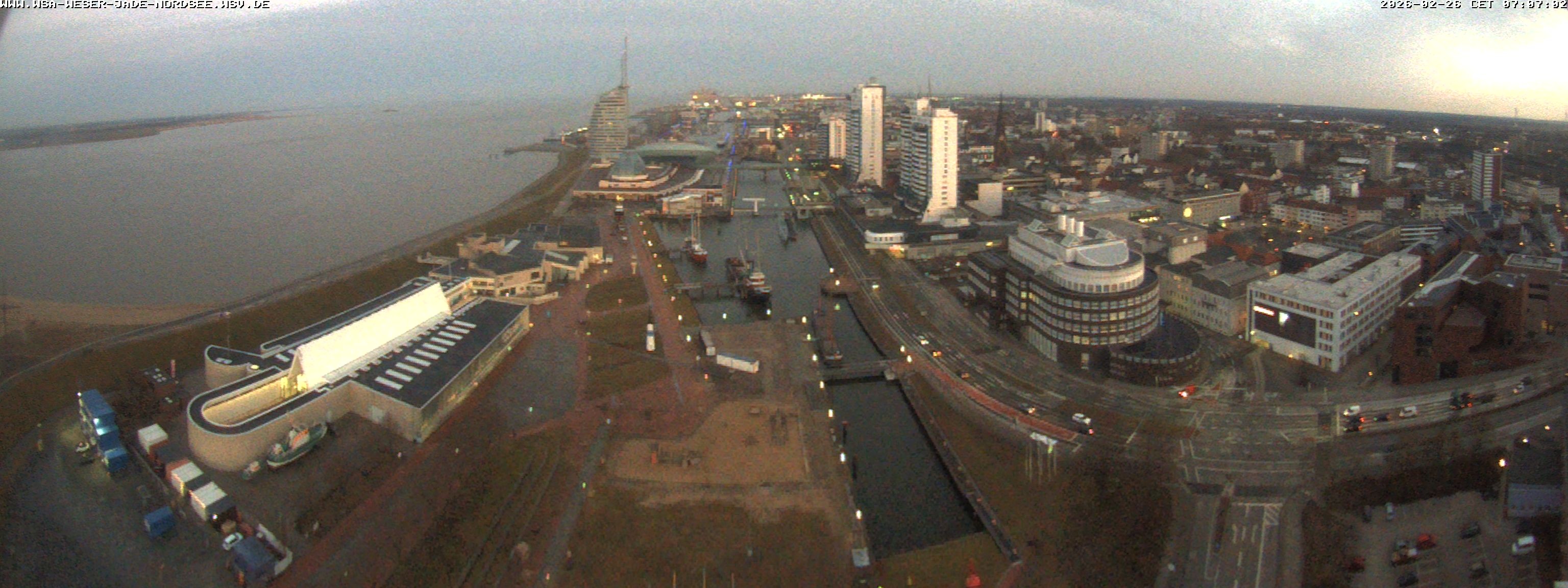 Archiv Foto Webcam Bremerhaven: Alter und Neuer Hafen