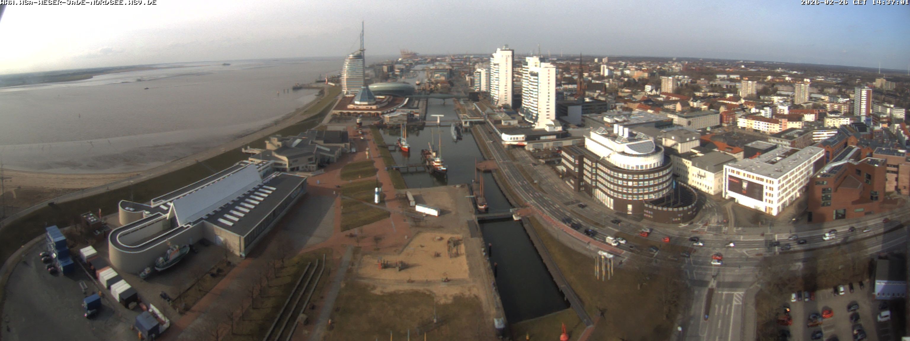 Archiv Foto Webcam Bremerhaven: Alter und Neuer Hafen