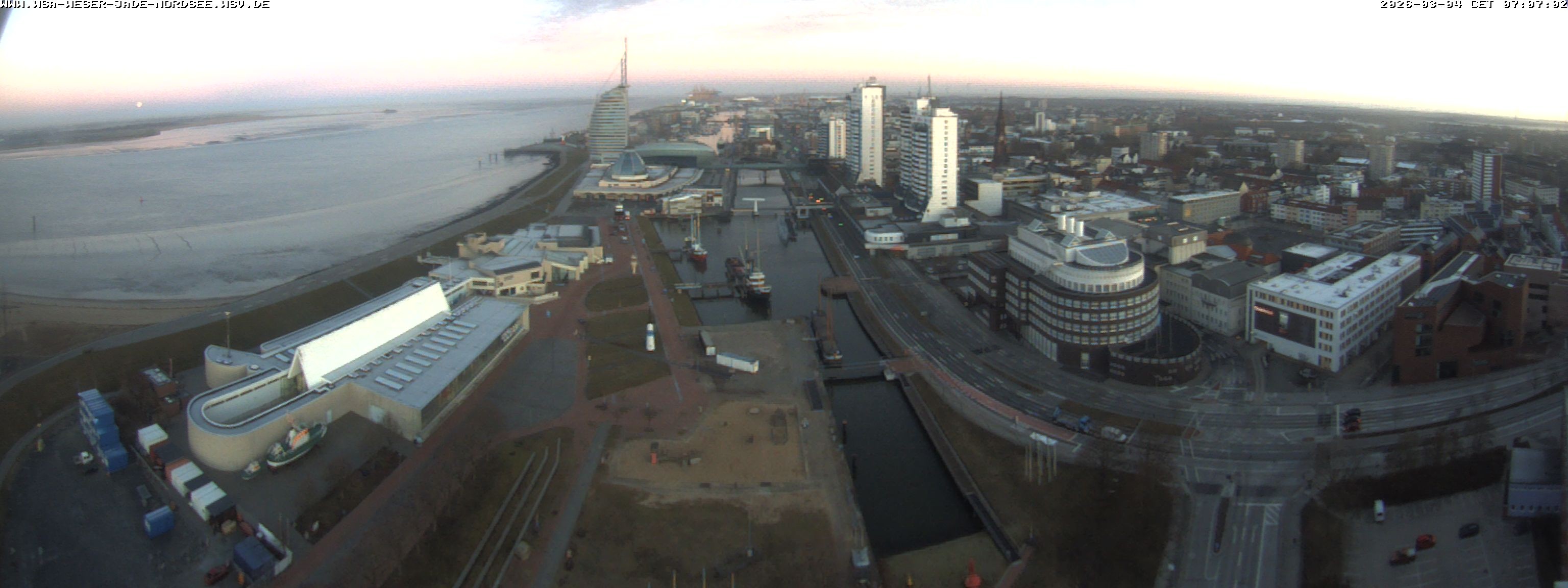Archiv Foto Webcam Bremerhaven: Alter und Neuer Hafen