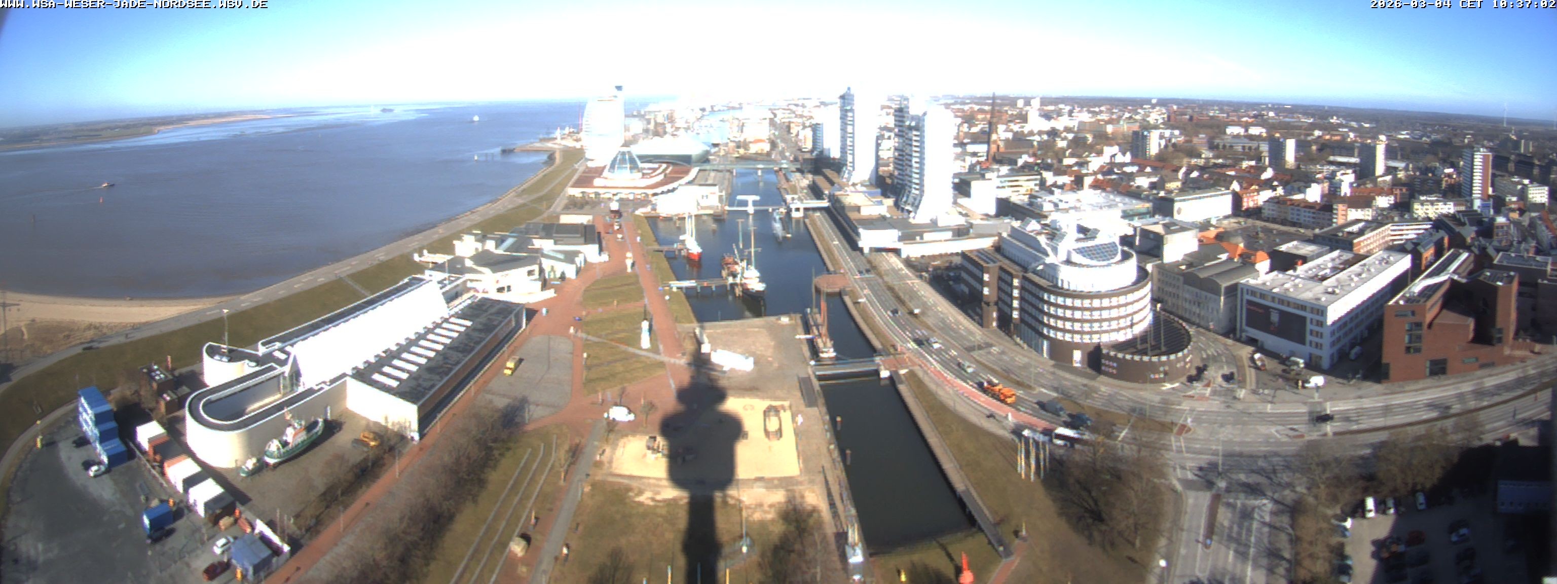 Archiv Foto Webcam Bremerhaven: Alter und Neuer Hafen