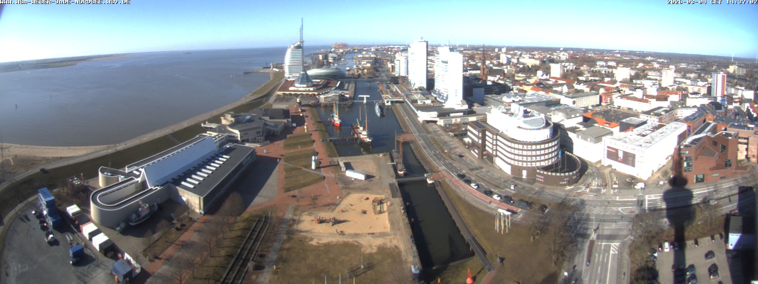 Archiv Foto Webcam Bremerhaven: Alter und Neuer Hafen