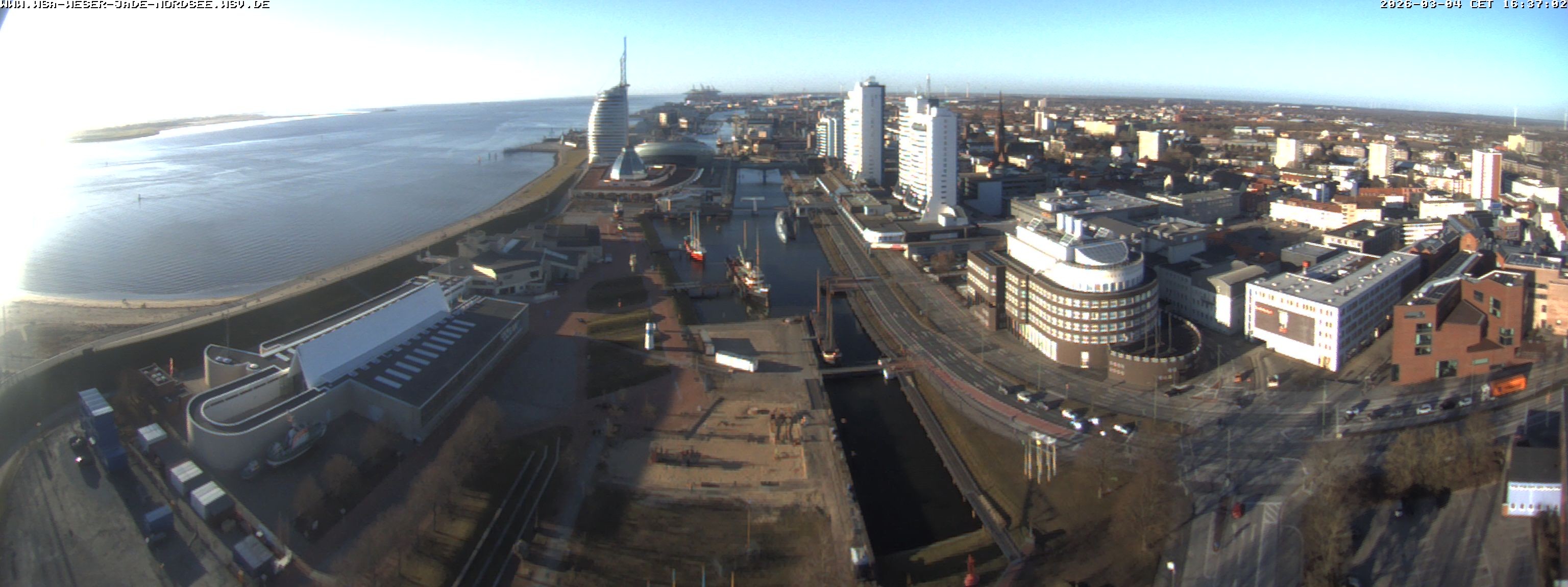 Archiv Foto Webcam Bremerhaven: Alter und Neuer Hafen