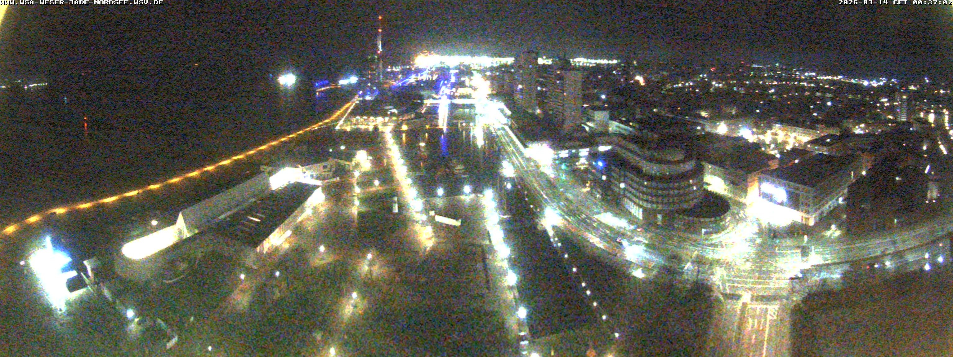 Archived image Webcam Bremerhaven: Old and New Harbour