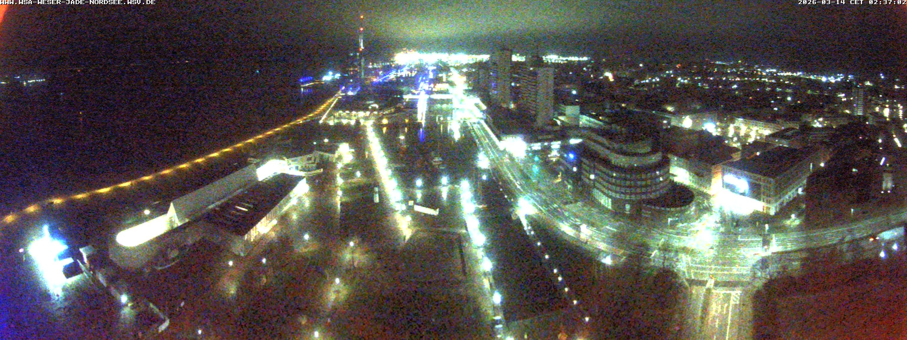 Archived image Webcam Bremerhaven: Old and New Harbour