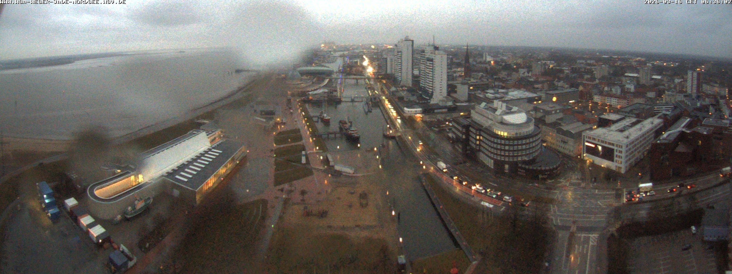 Archiv Foto Webcam Bremerhaven: Alter und Neuer Hafen