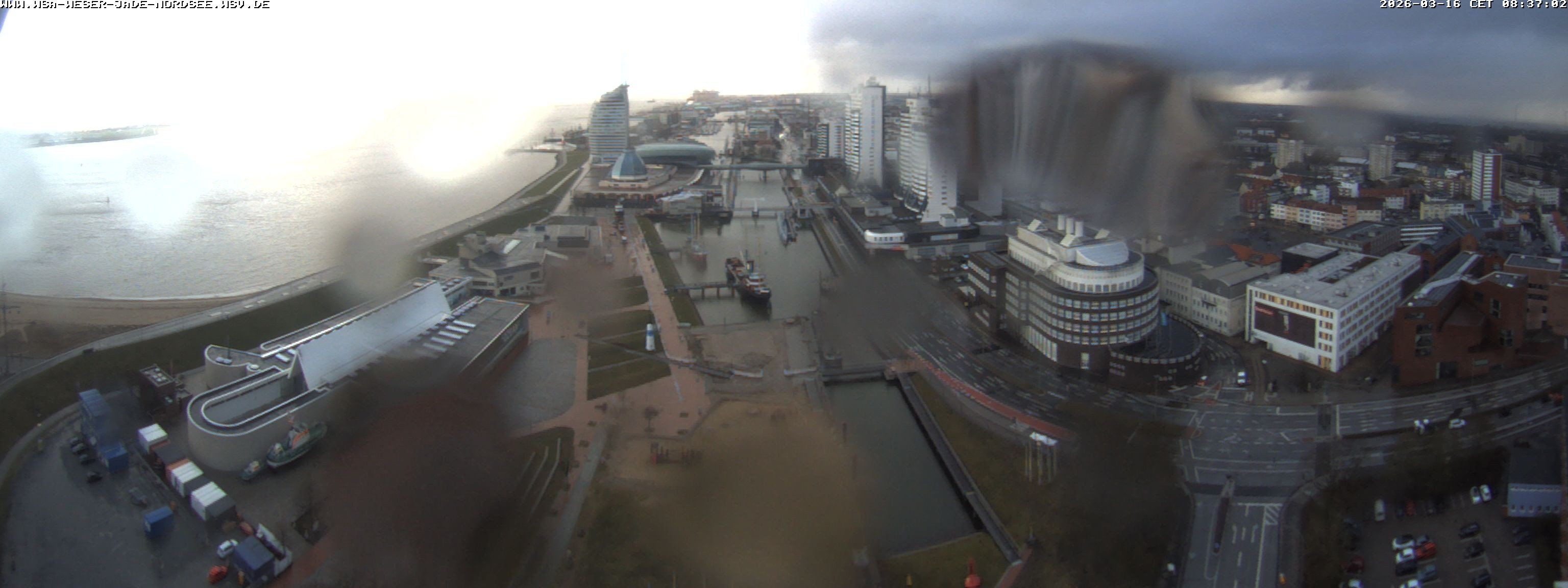 Archiv Foto Webcam Bremerhaven: Alter und Neuer Hafen