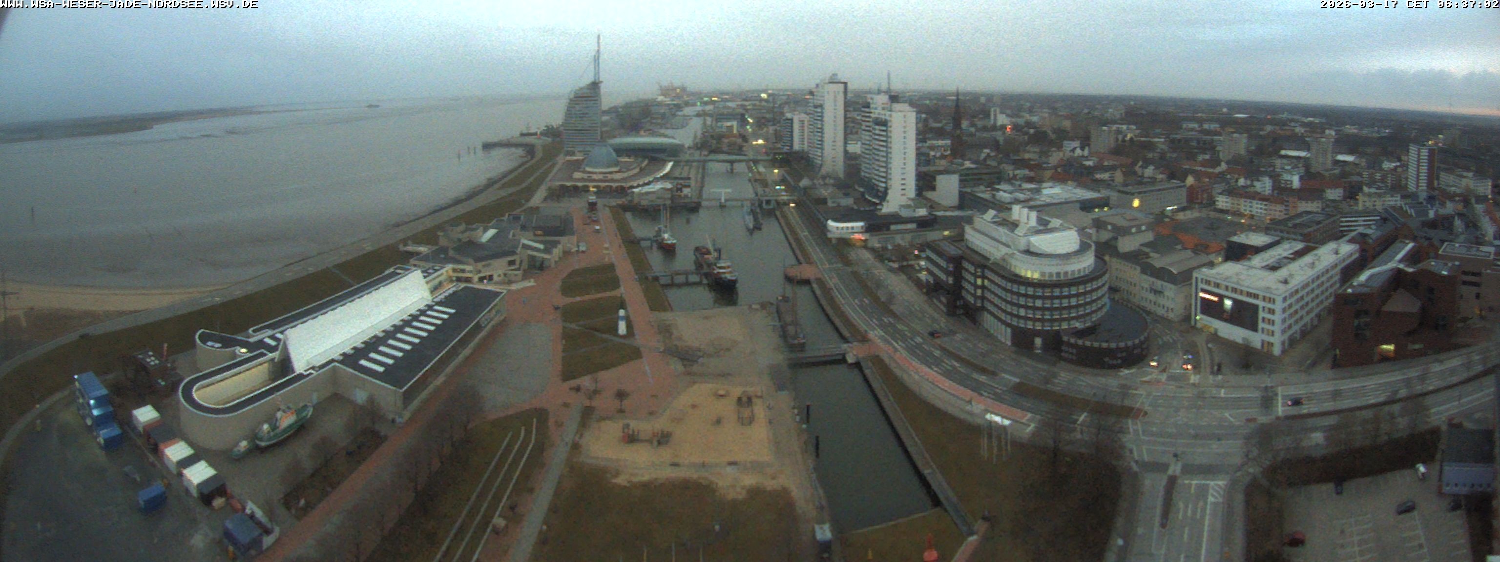 Archiv Foto Webcam Bremerhaven: Alter und Neuer Hafen