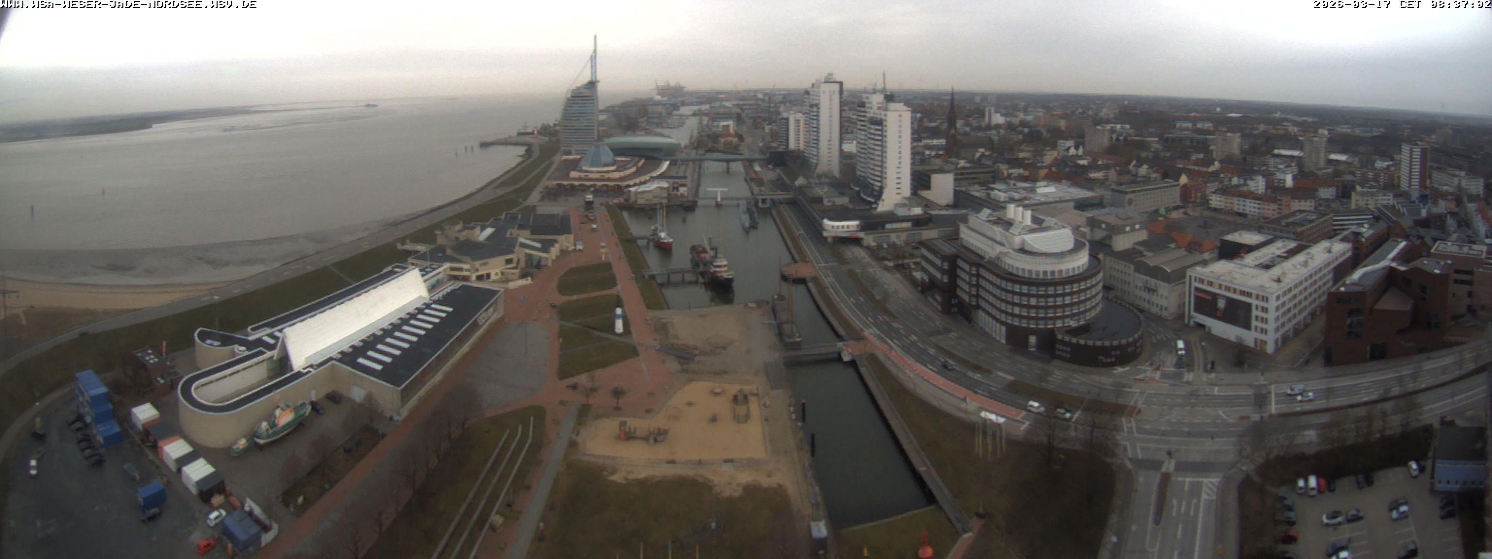 Archiv Foto Webcam Bremerhaven: Alter und Neuer Hafen