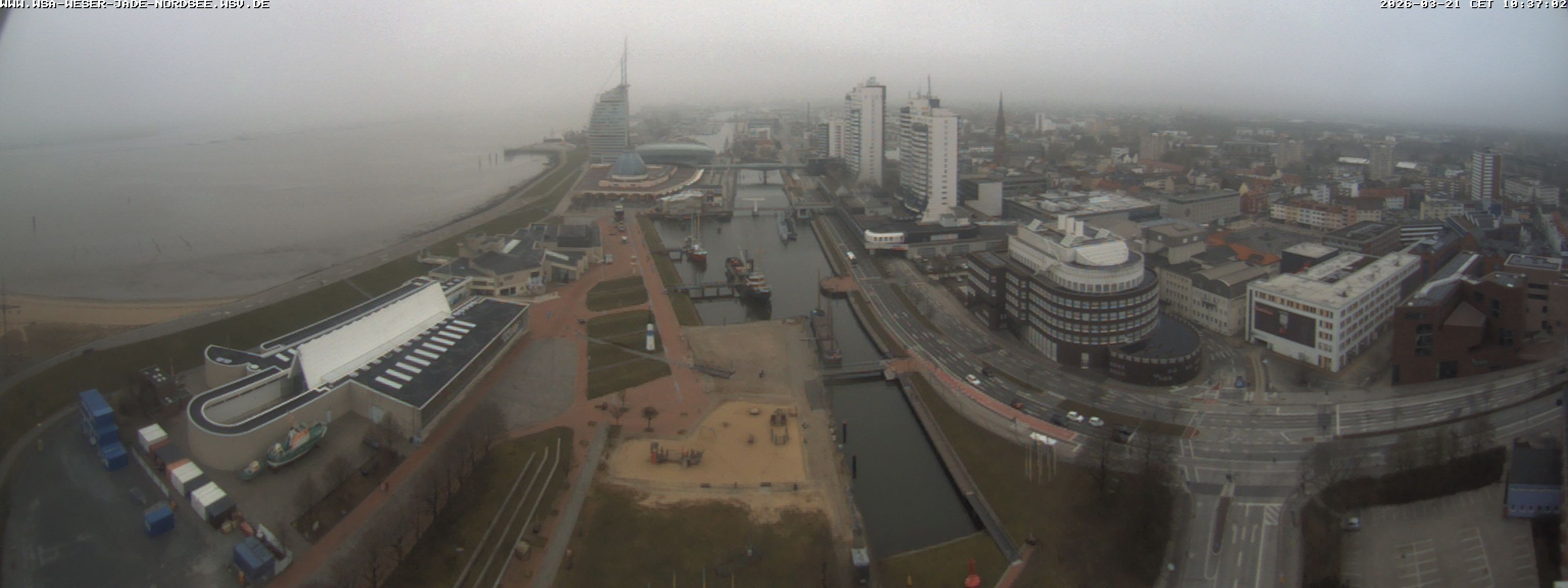Archiv Foto Webcam Bremerhaven: Alter und Neuer Hafen