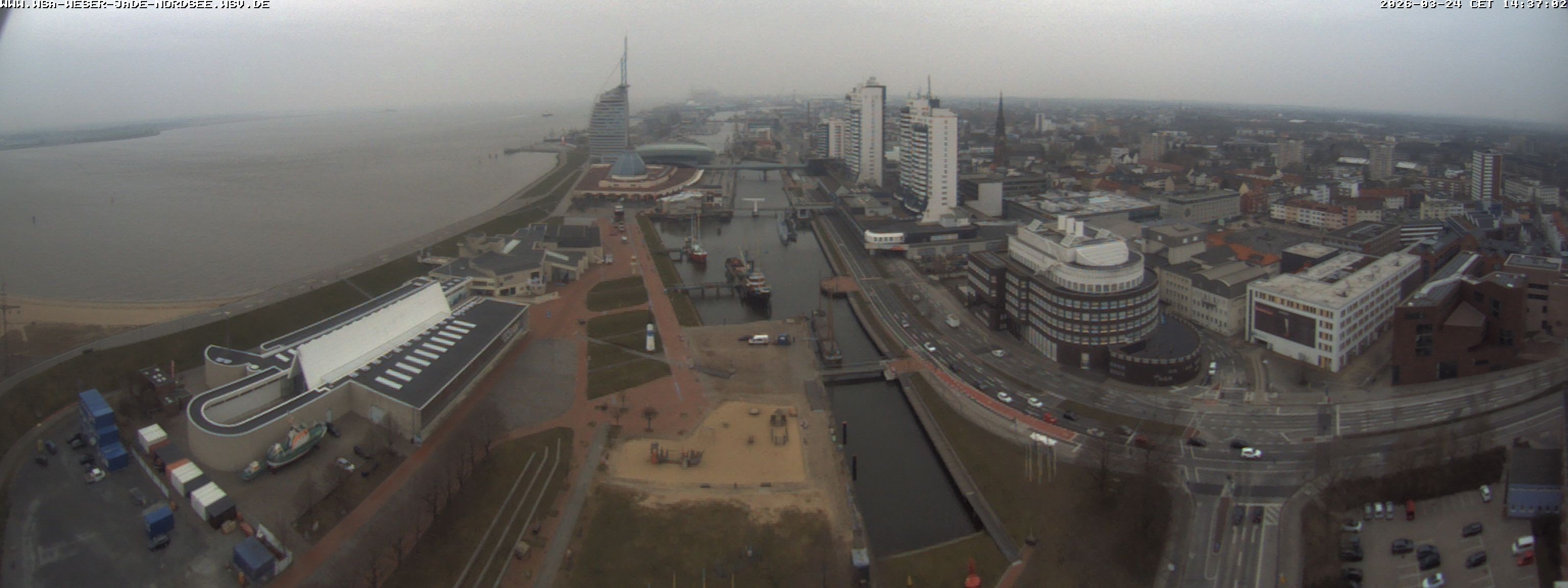 Archiv Foto Webcam Bremerhaven: Alter und Neuer Hafen