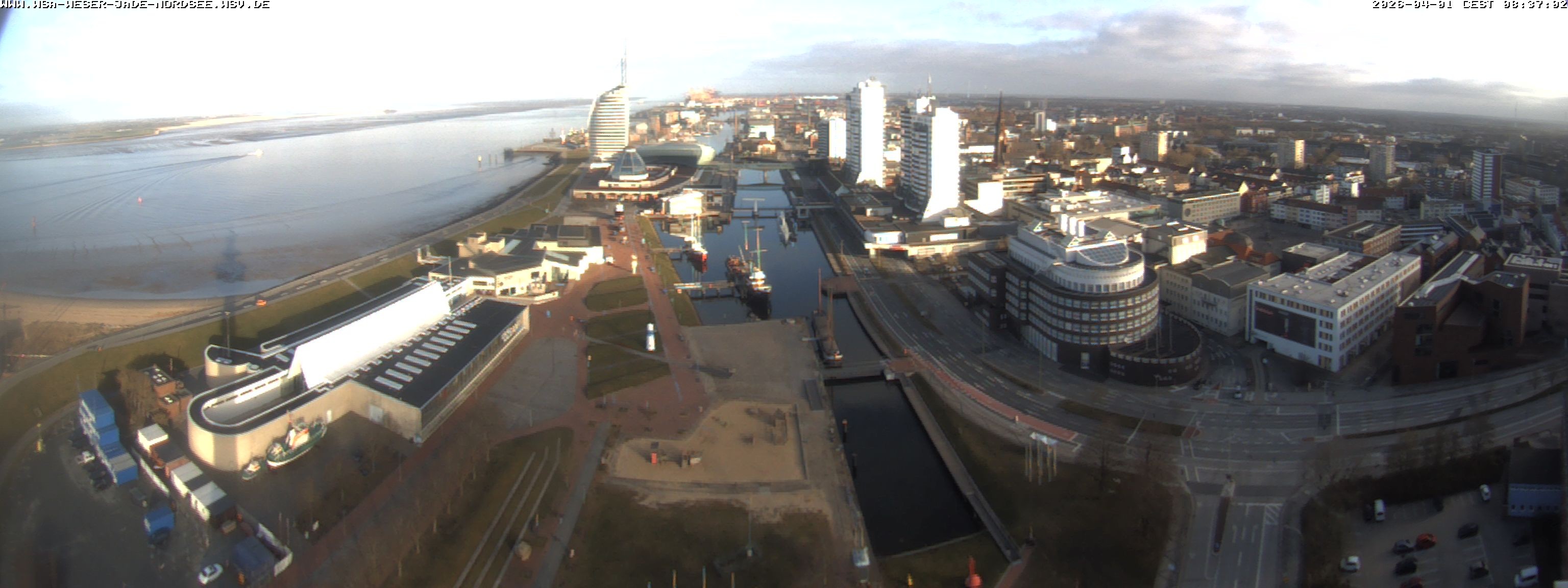 Archiv Foto Webcam Bremerhaven: Alter und Neuer Hafen