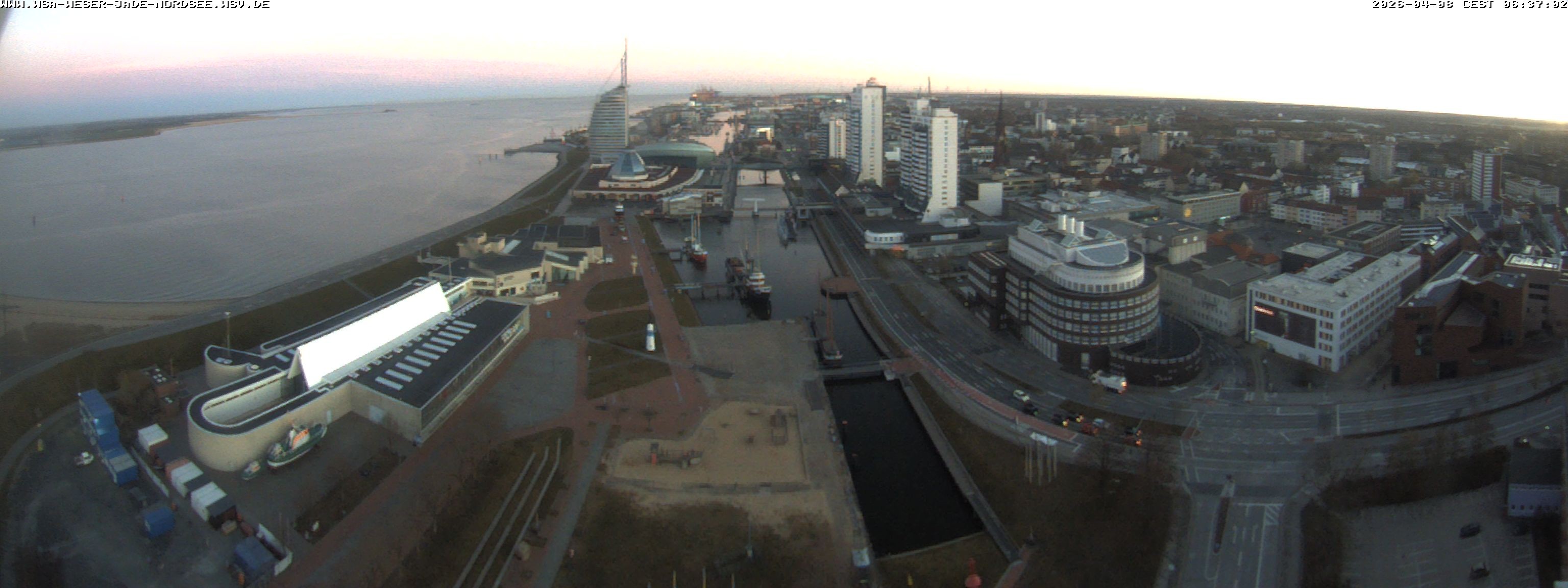 Archiv Foto Webcam Bremerhaven: Alter und Neuer Hafen