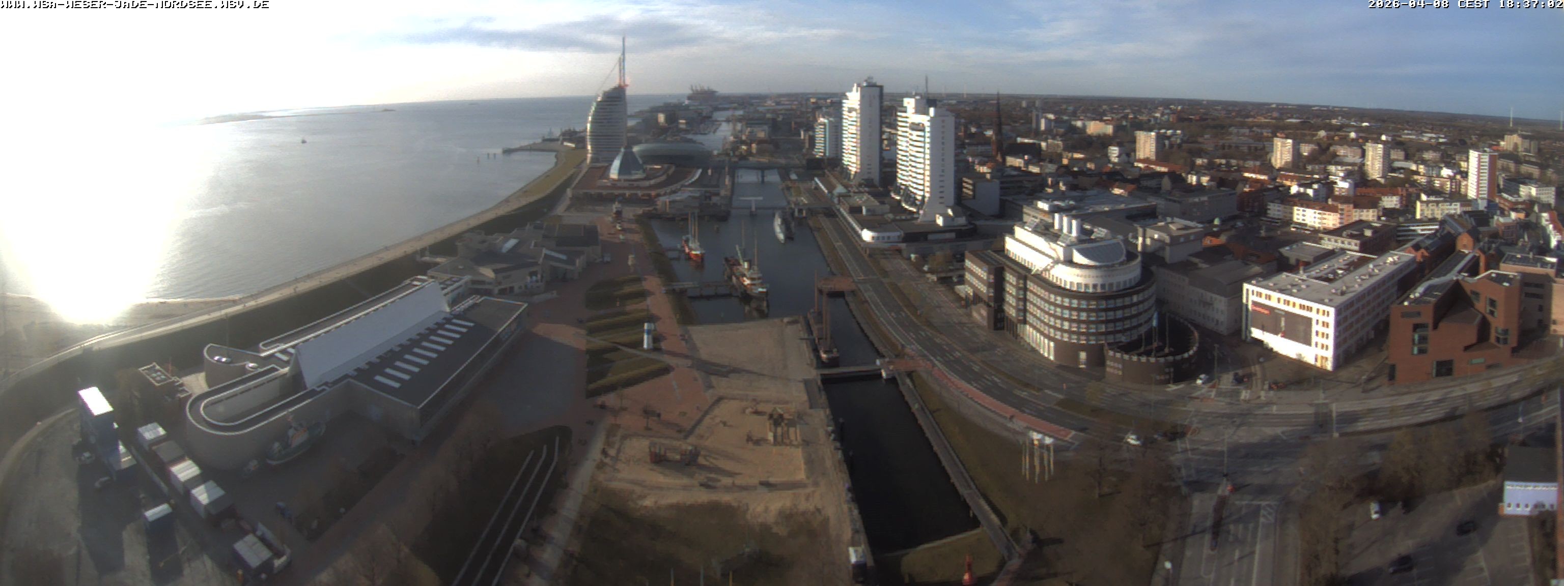 Archiv Foto Webcam Bremerhaven: Alter und Neuer Hafen