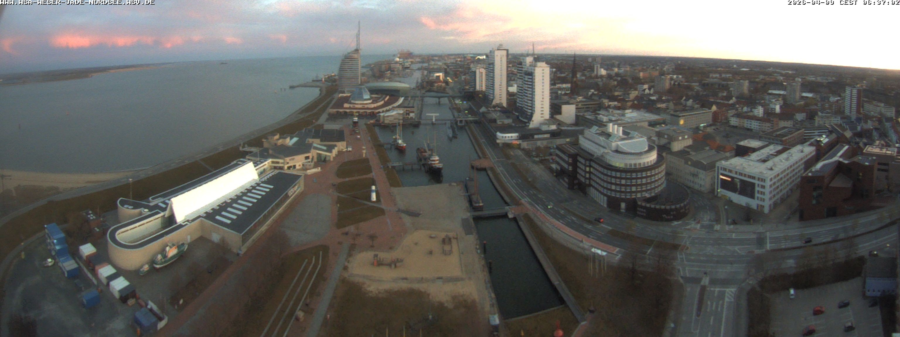 Archiv Foto Webcam Bremerhaven: Alter und Neuer Hafen