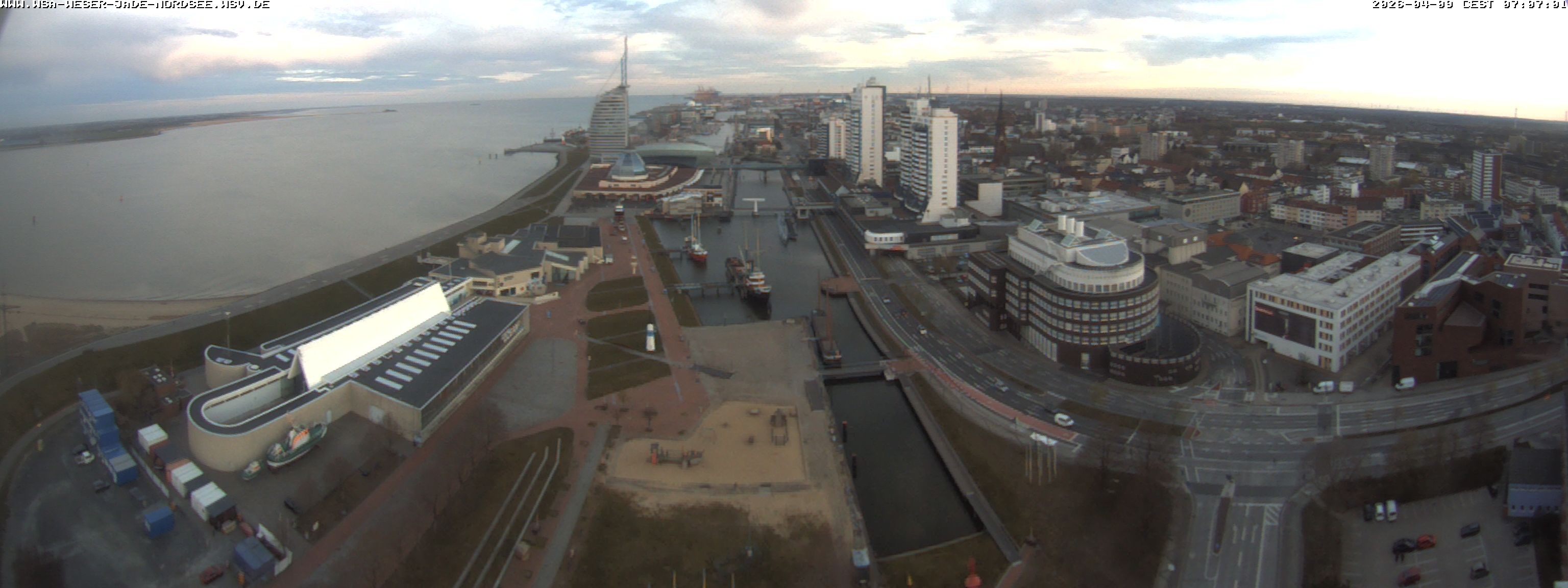 Archiv Foto Webcam Bremerhaven: Alter und Neuer Hafen