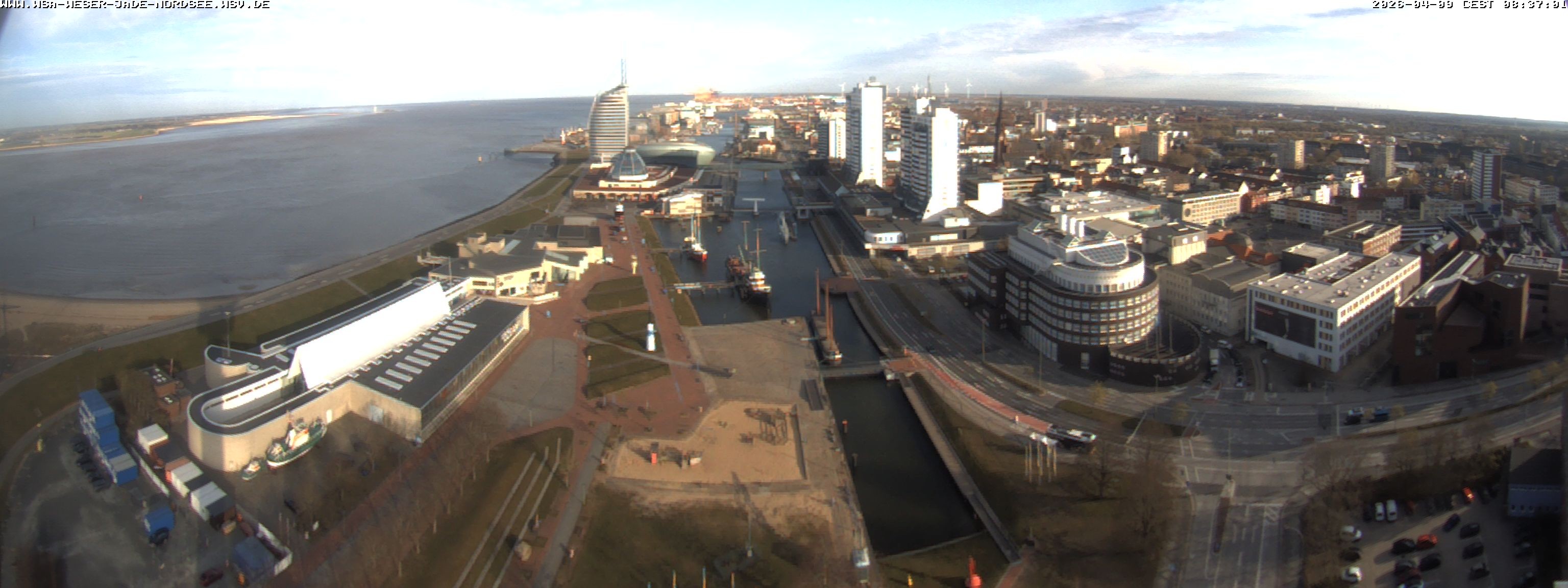 Archiv Foto Webcam Bremerhaven: Alter und Neuer Hafen