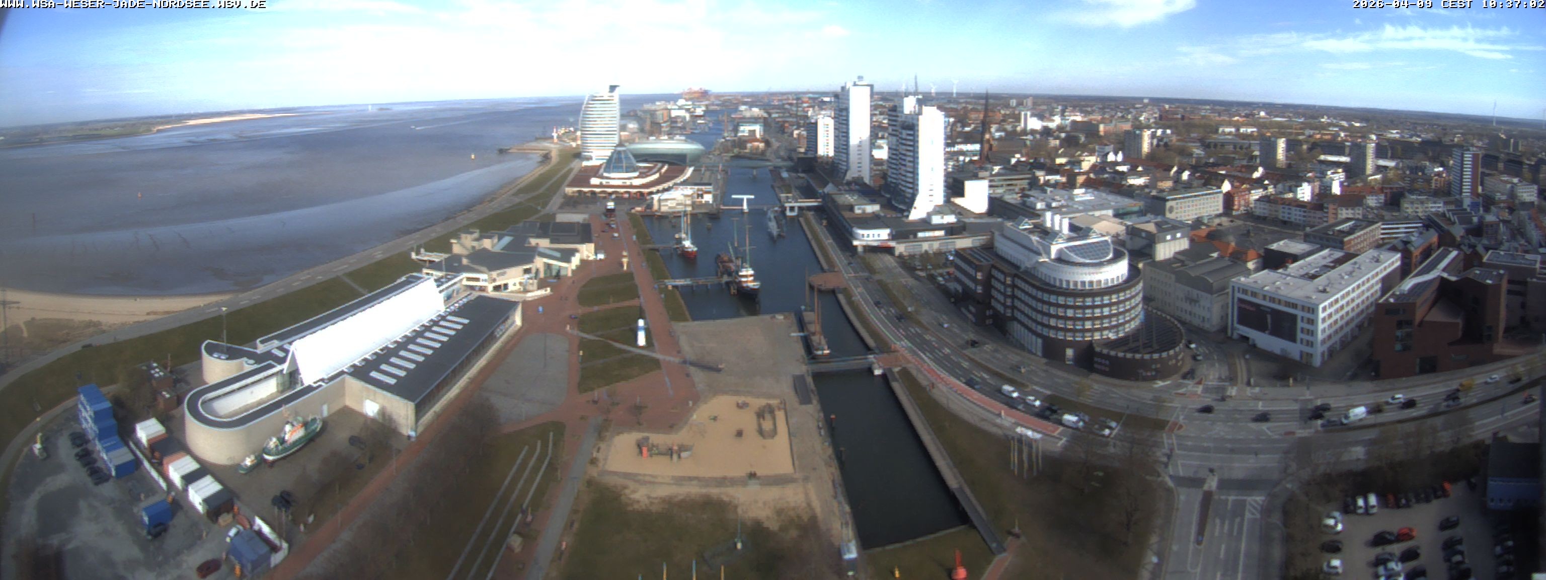 Archiv Foto Webcam Bremerhaven: Alter und Neuer Hafen