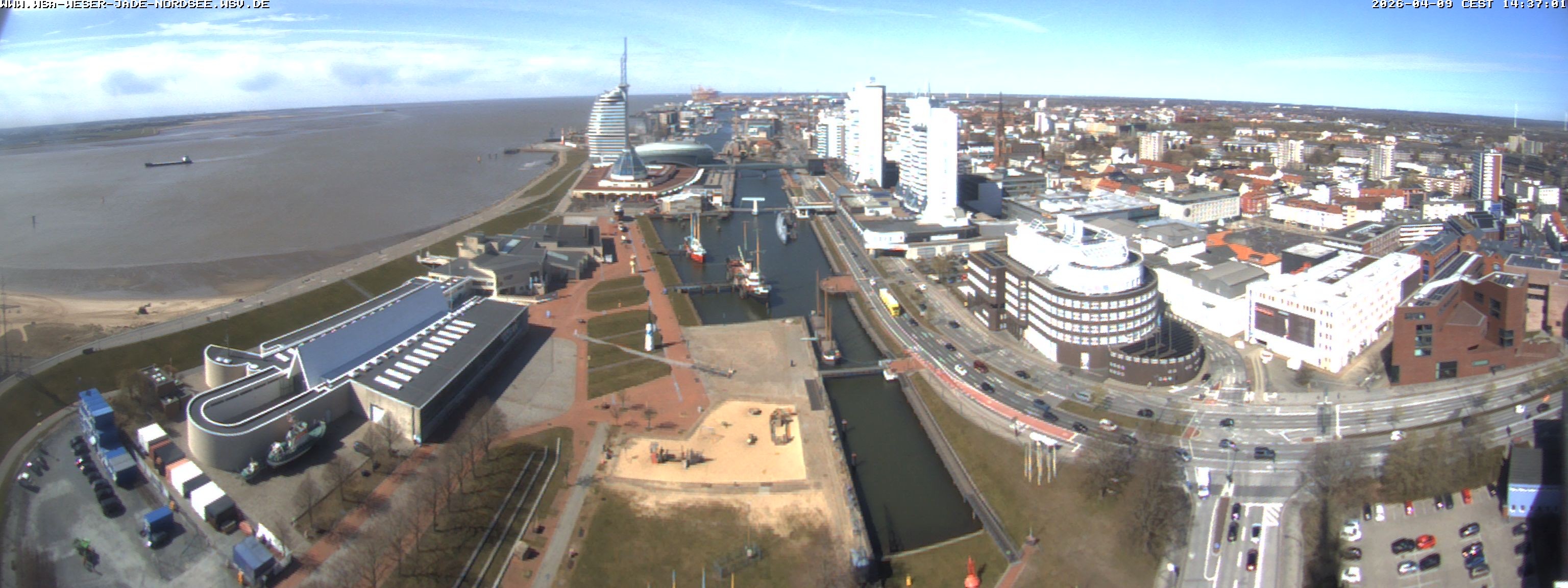 Archiv Foto Webcam Bremerhaven: Alter und Neuer Hafen