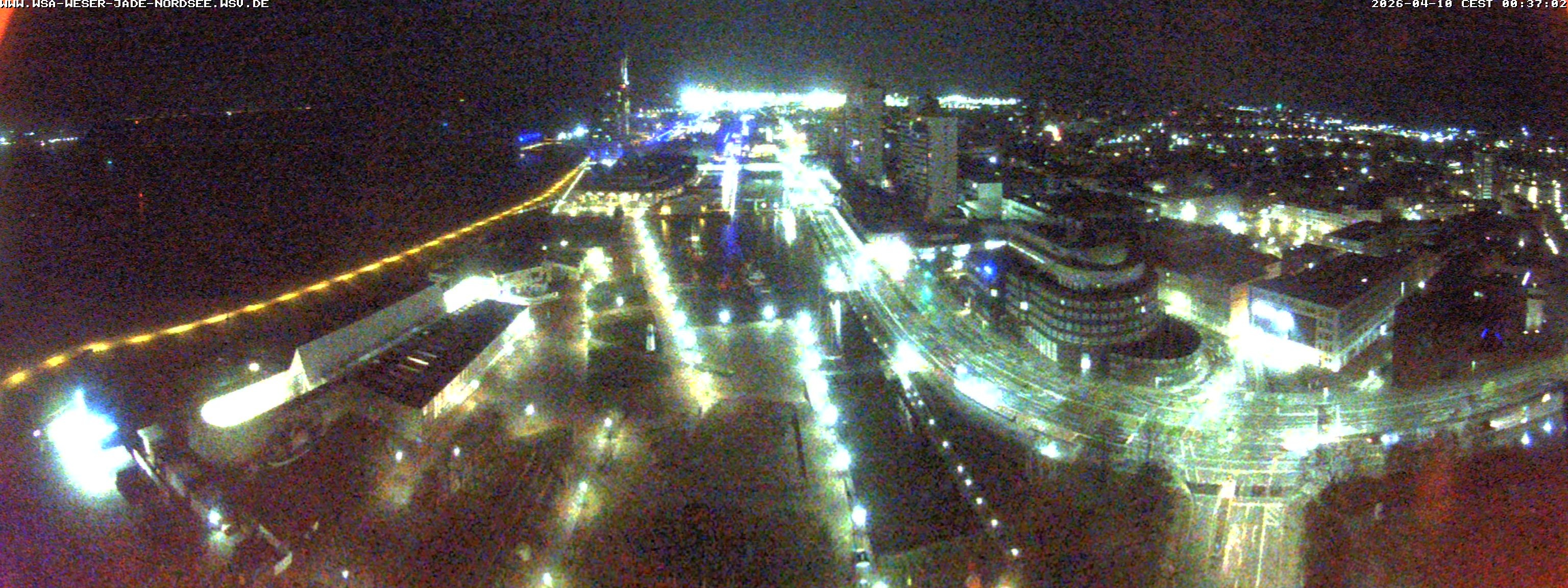 Archived image Webcam Bremerhaven: Old and New Harbour